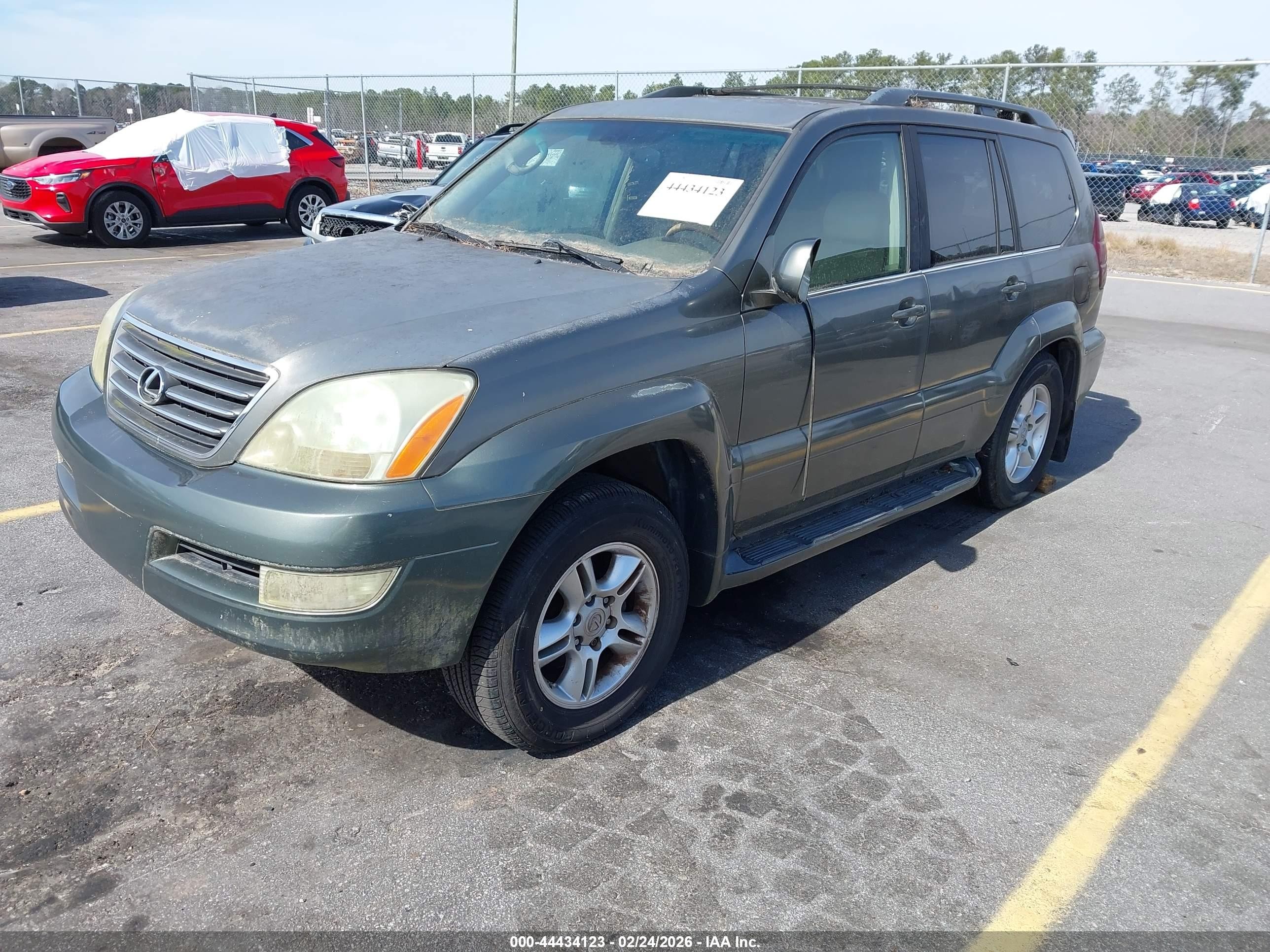 2007 Lexus Gx 470   Green vin: JTJBT20X770127098