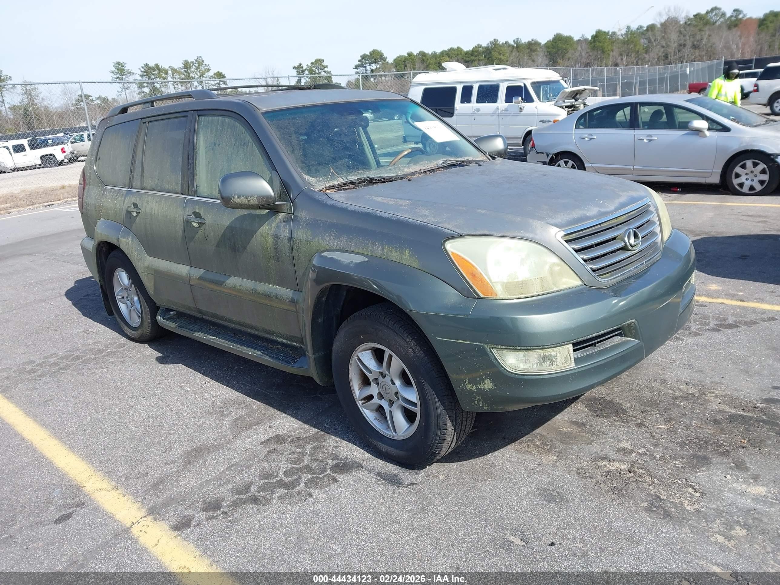 2007 Lexus Gx 470   Green vin: JTJBT20X770127098