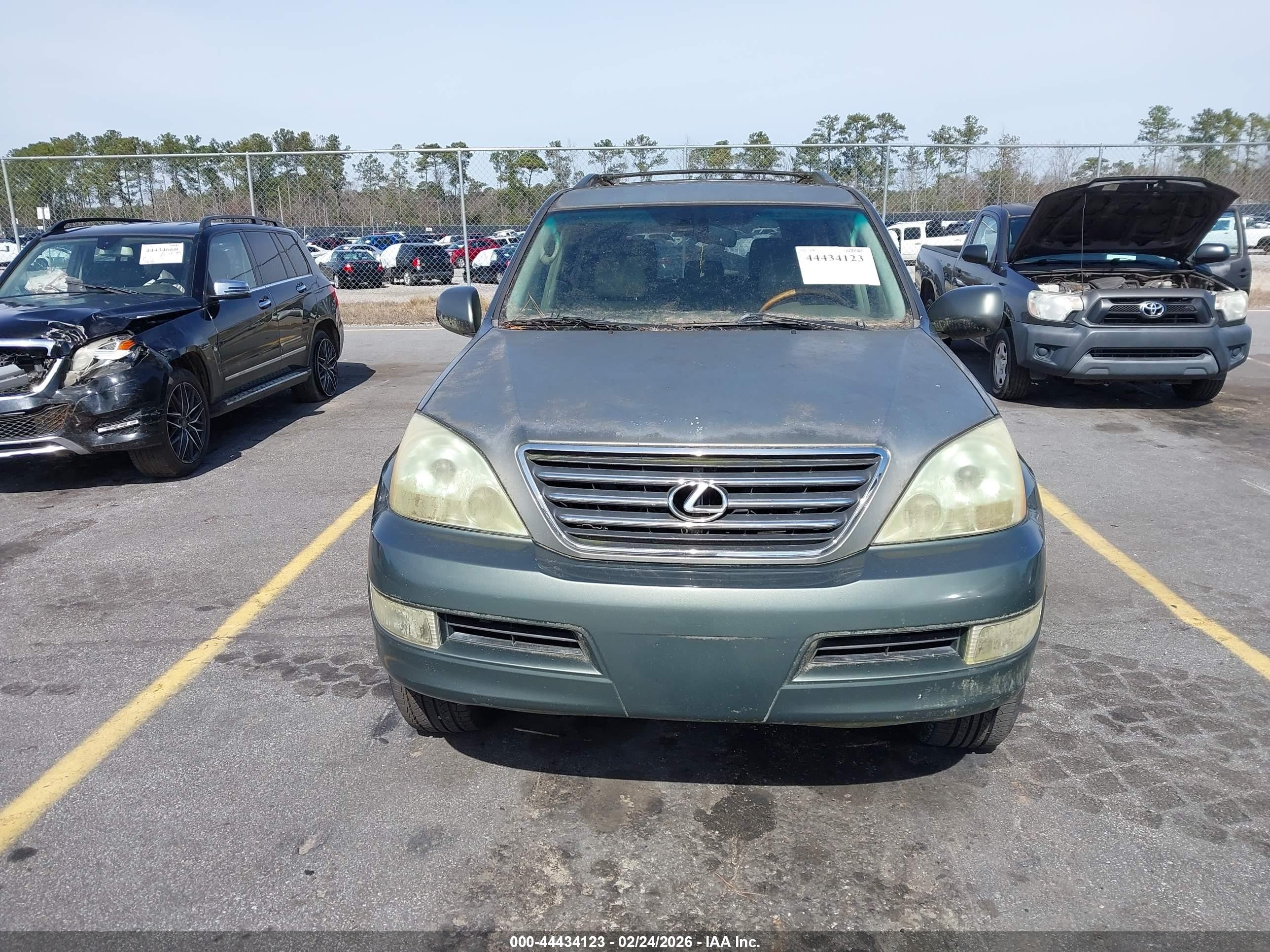 2007 Lexus Gx 470   Green vin: JTJBT20X770127098