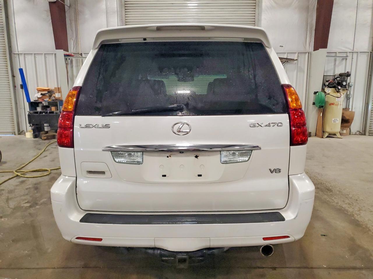 2007 Lexus Gx 470 White vin: JTJBT20X770143558