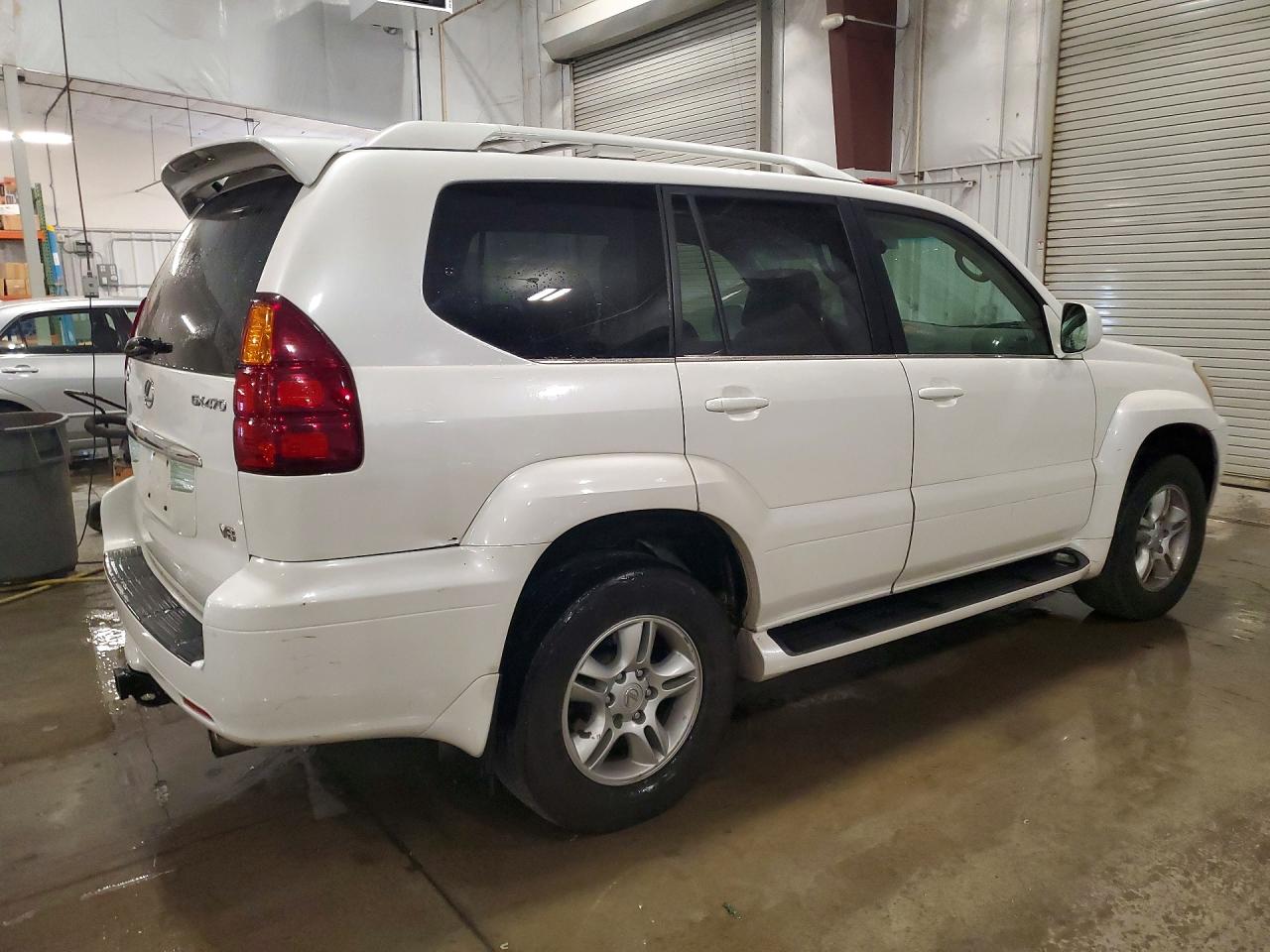 2007 Lexus Gx 470 White vin: JTJBT20X770143558