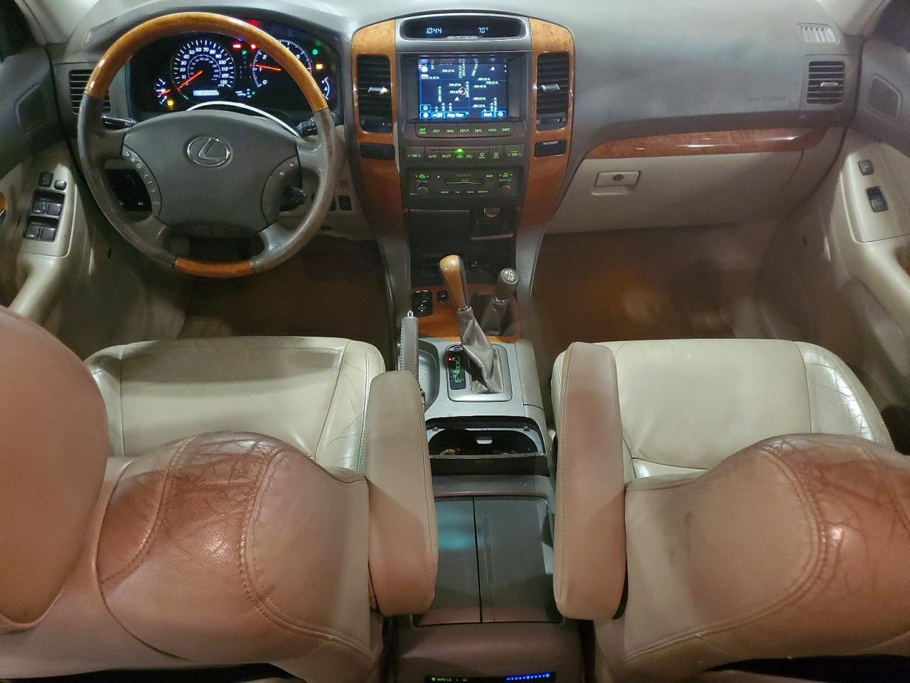 2007 Lexus Gx 470 White vin: JTJBT20X770143558