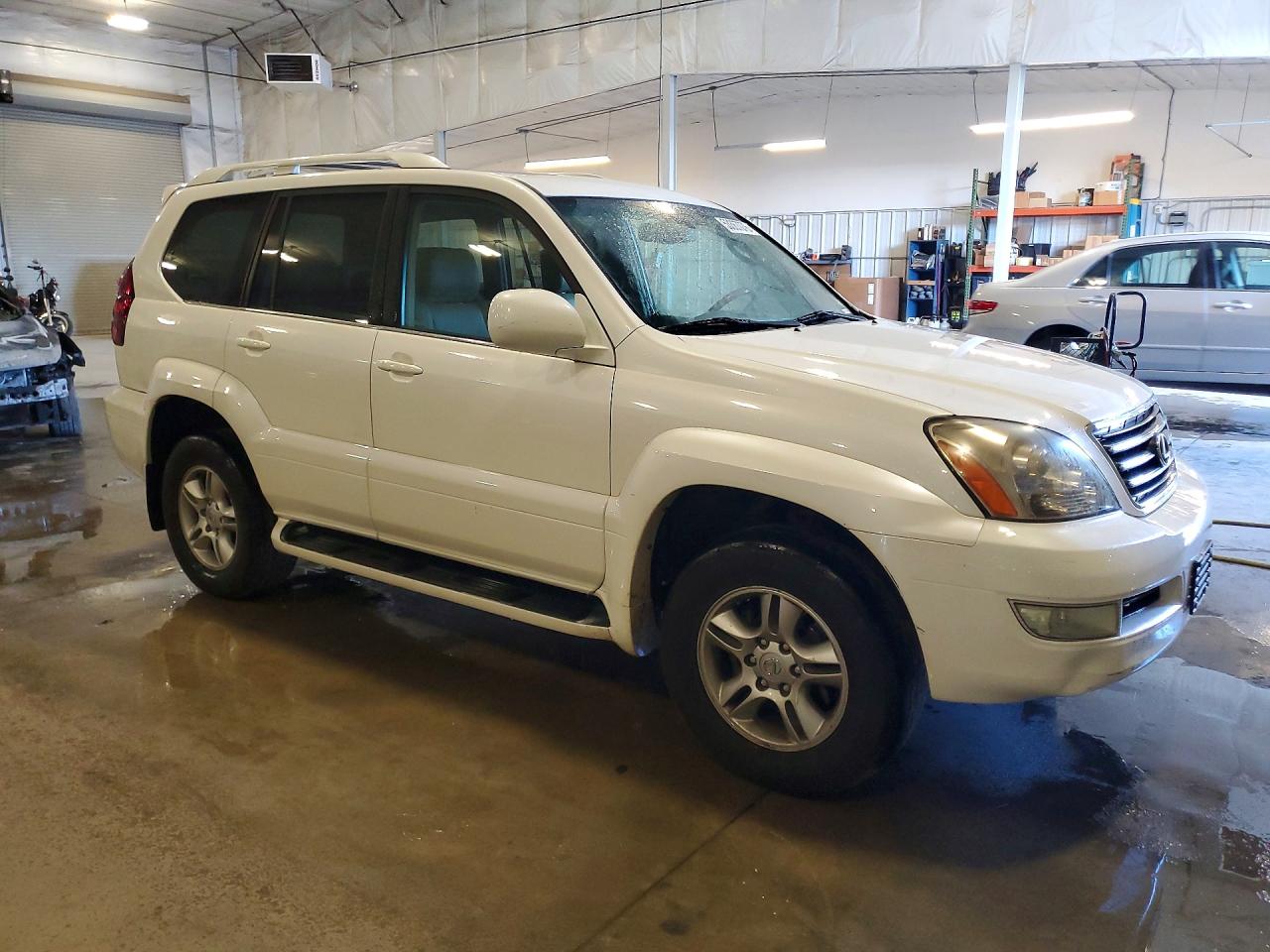 2007 Lexus Gx 470 White vin: JTJBT20X770143558