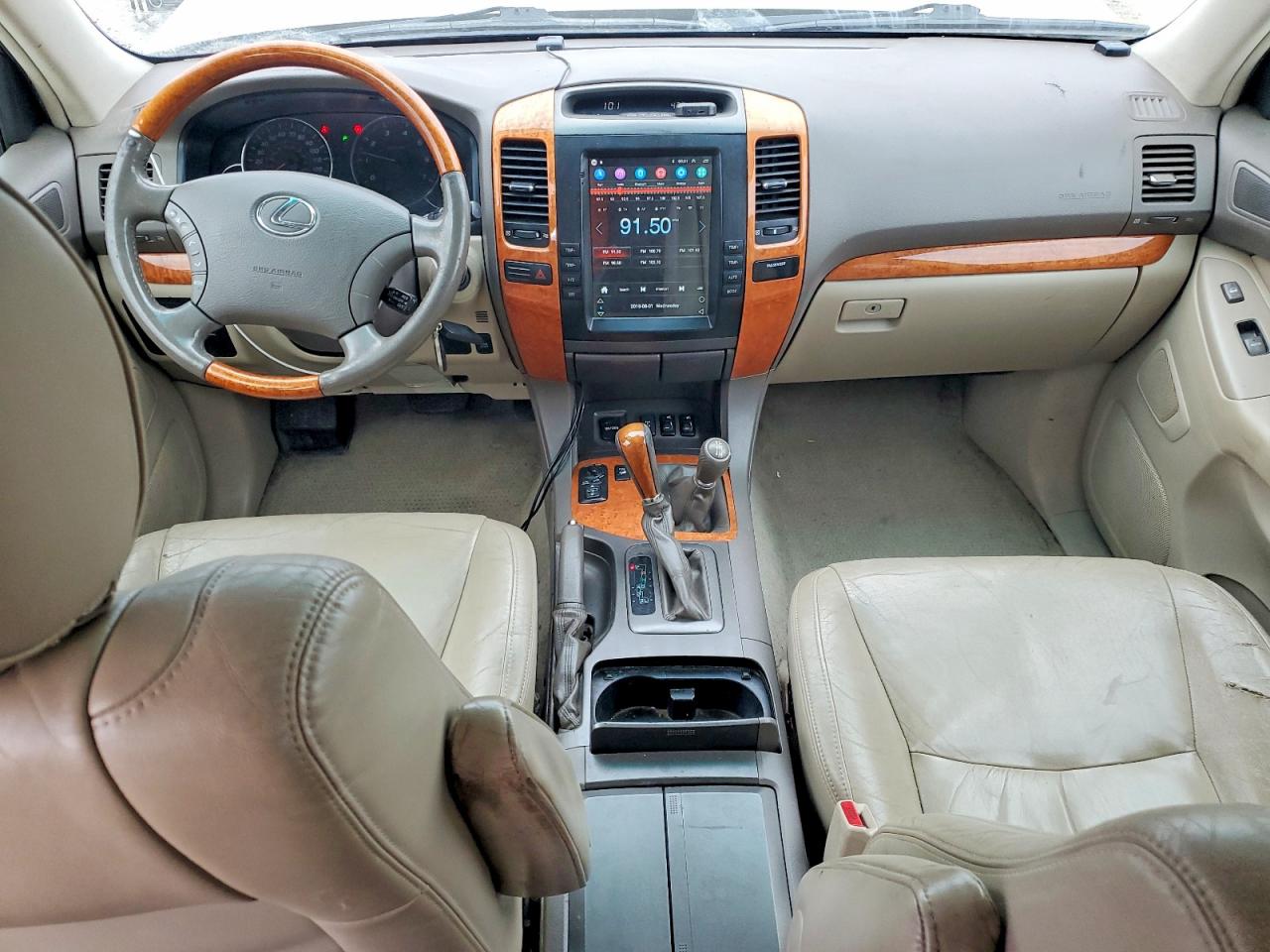 2003 Lexus Gx 470 Base Gold vin: JTJBT20X830008048