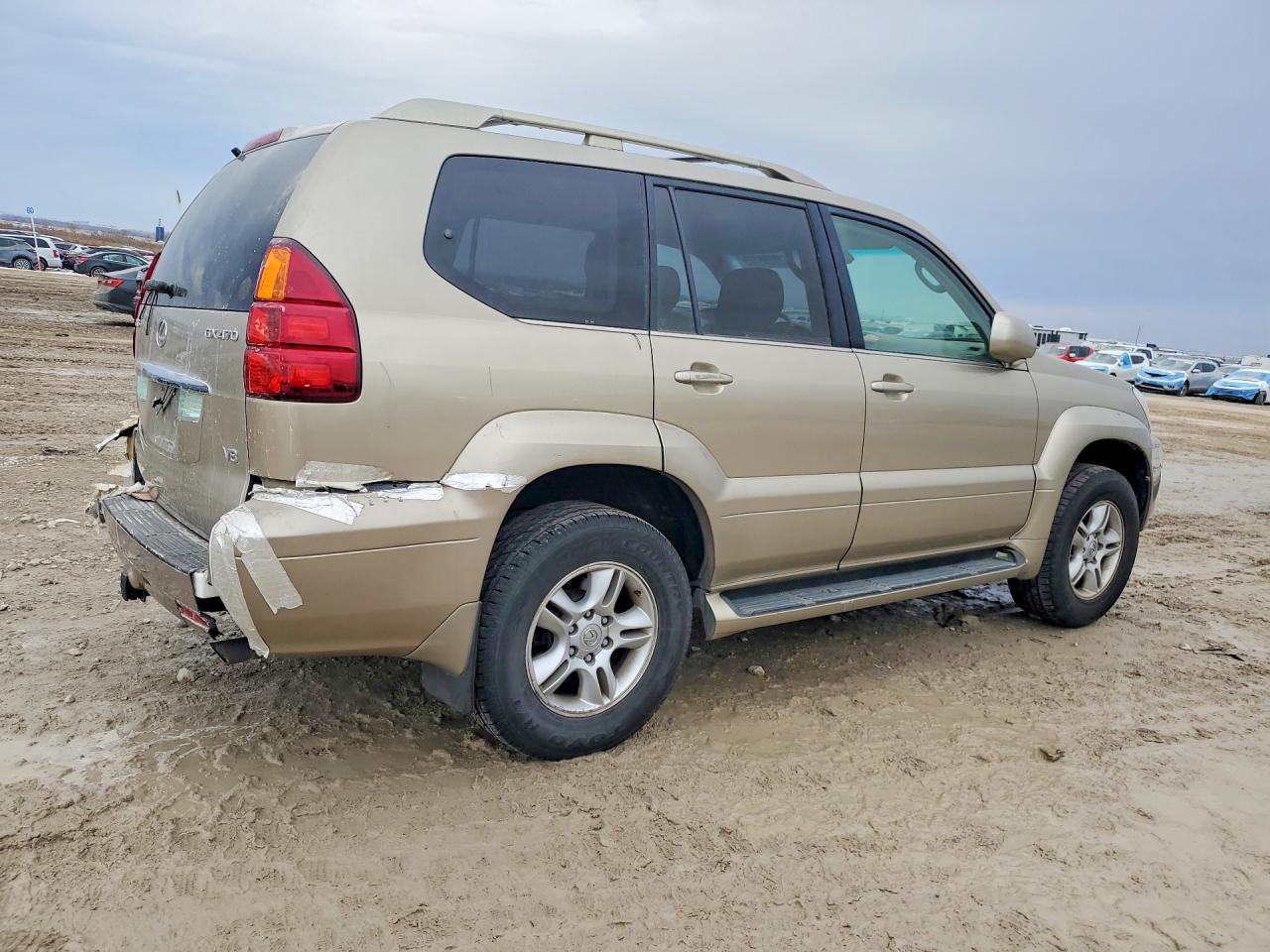 2003 Lexus Gx 470 Base Gold vin: JTJBT20X830008048
