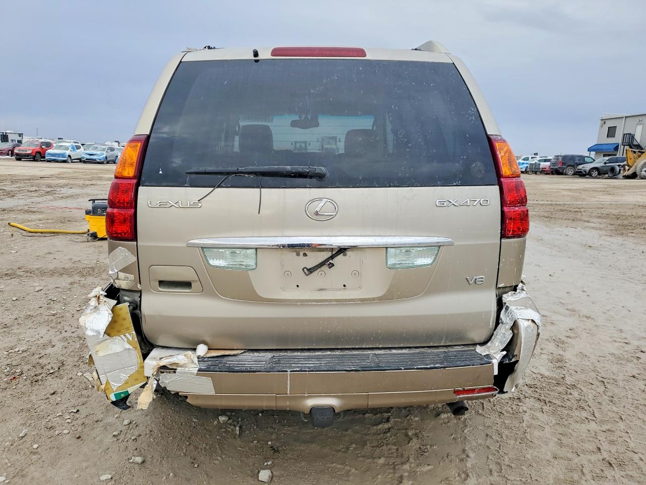2003 Lexus Gx 470 Base Gold vin: JTJBT20X830008048