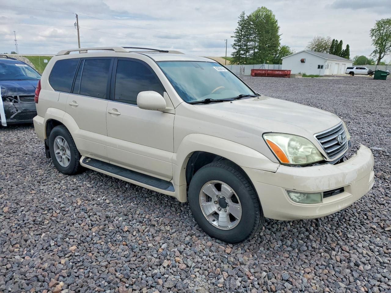 2003 Lexus Gx 470 Beige vin: JTJBT20X830013055