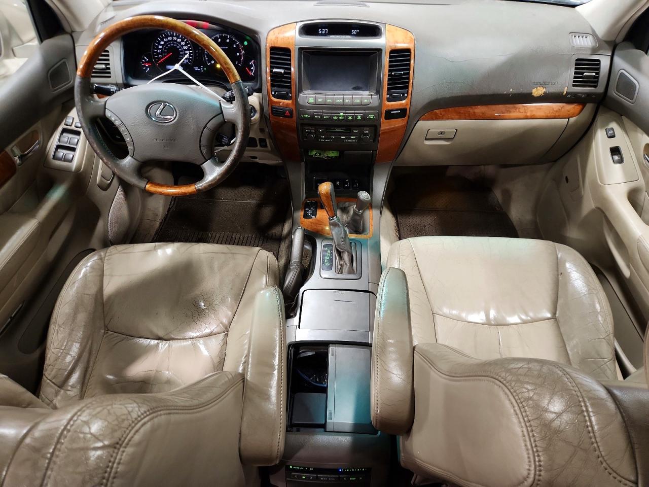 2003 Lexus Gx 470 Base Gold vin: JTJBT20X830014383