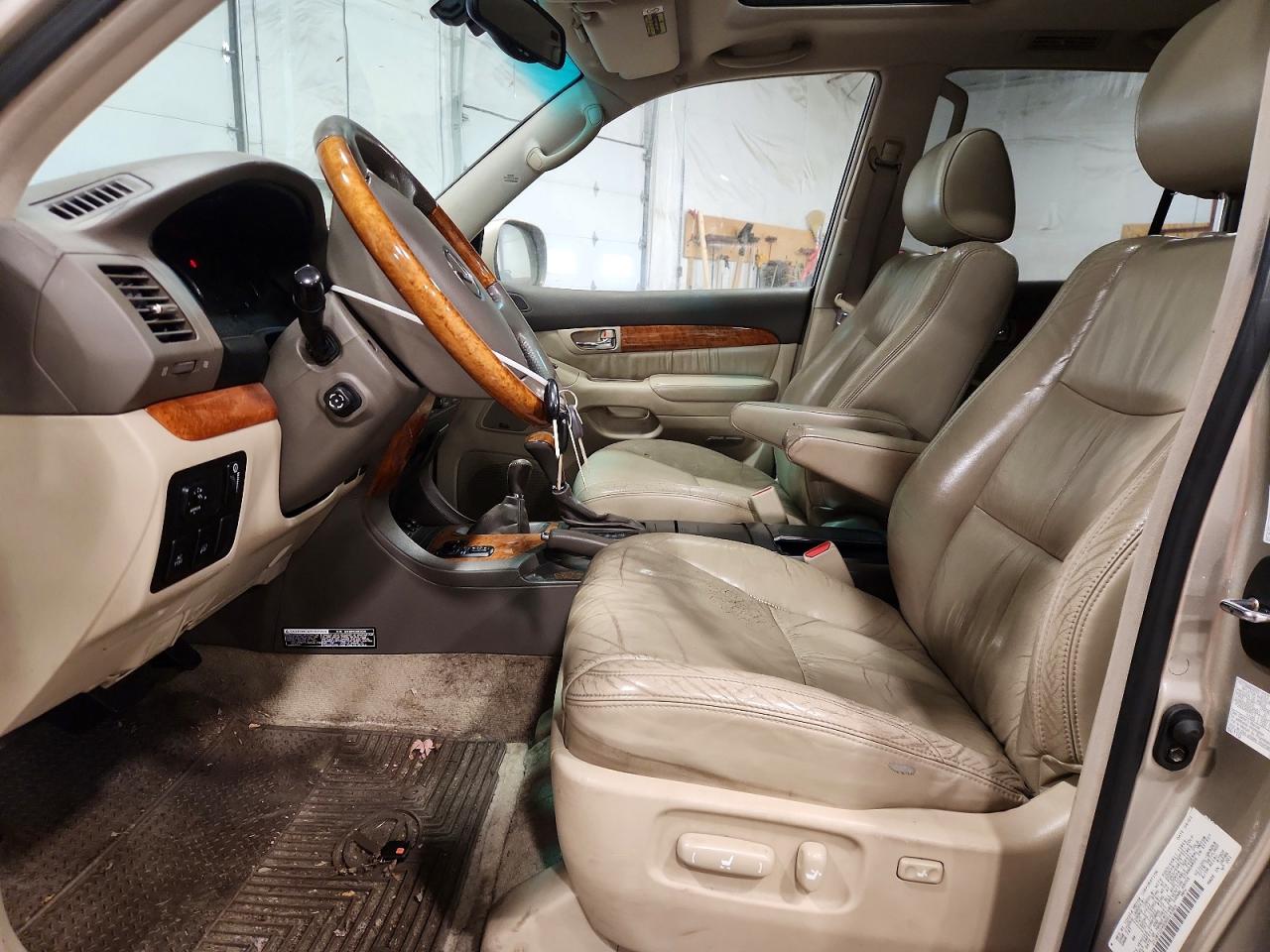 2003 Lexus Gx 470 Base Gold vin: JTJBT20X830014383