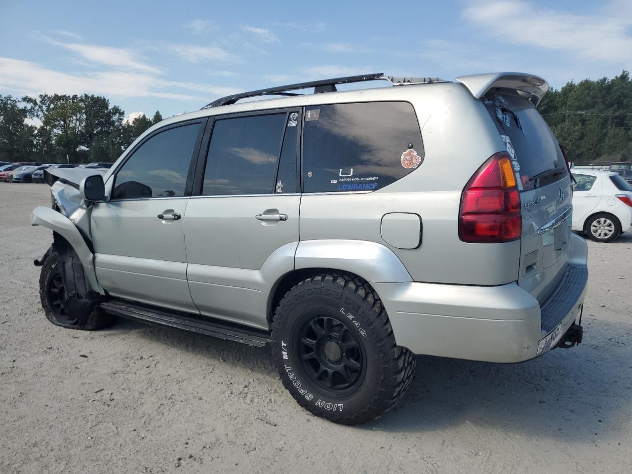2003 Lexus Gx 470 Silver vin: JTJBT20X830020183