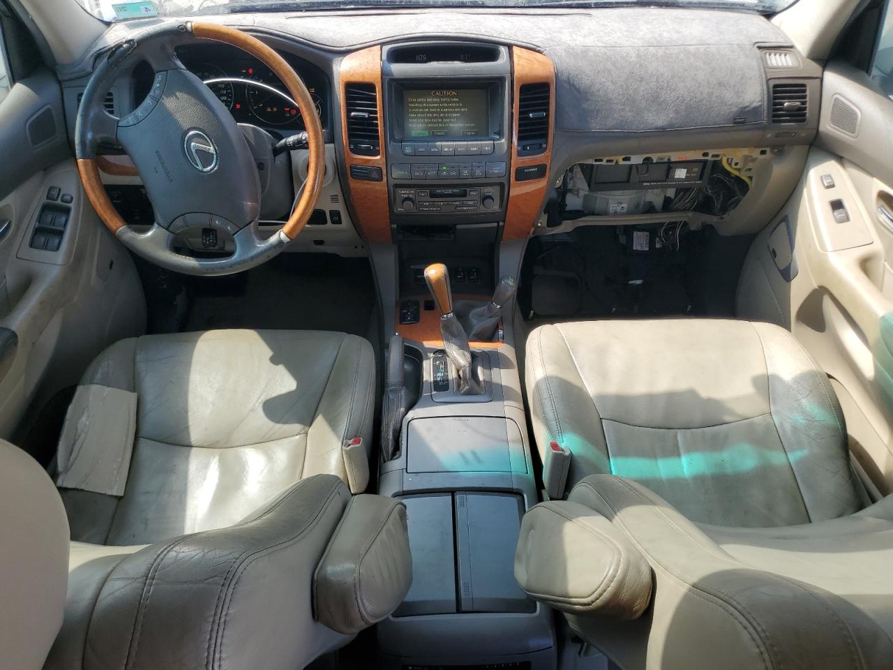 2003 Lexus Gx 470 Silver vin: JTJBT20X830020183