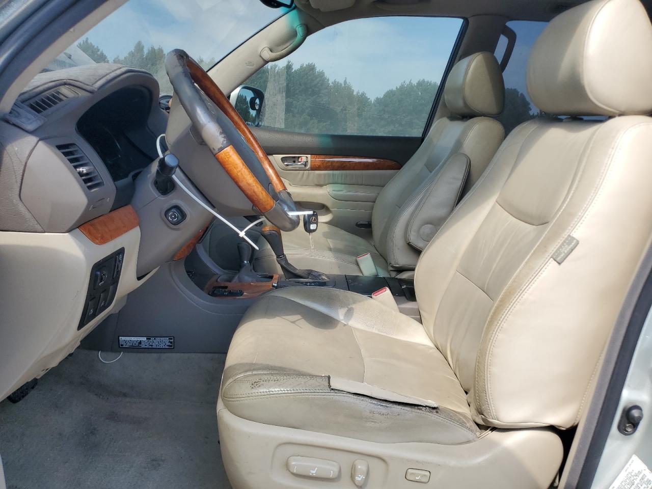 2003 Lexus Gx 470 Silver vin: JTJBT20X830020183
