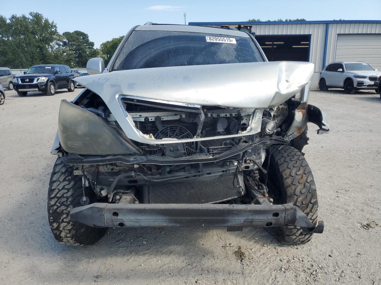 2003 Lexus Gx 470 Silver vin: JTJBT20X830020183