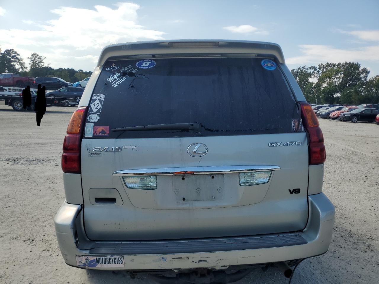2003 Lexus Gx 470 Silver vin: JTJBT20X830020183