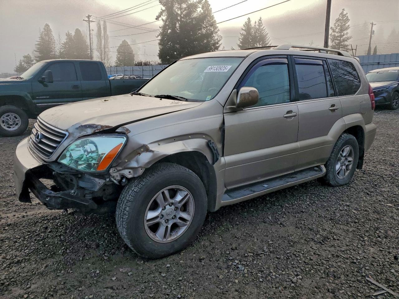 2004 Lexus Gx 470 Tan vin: JTJBT20X840042976
