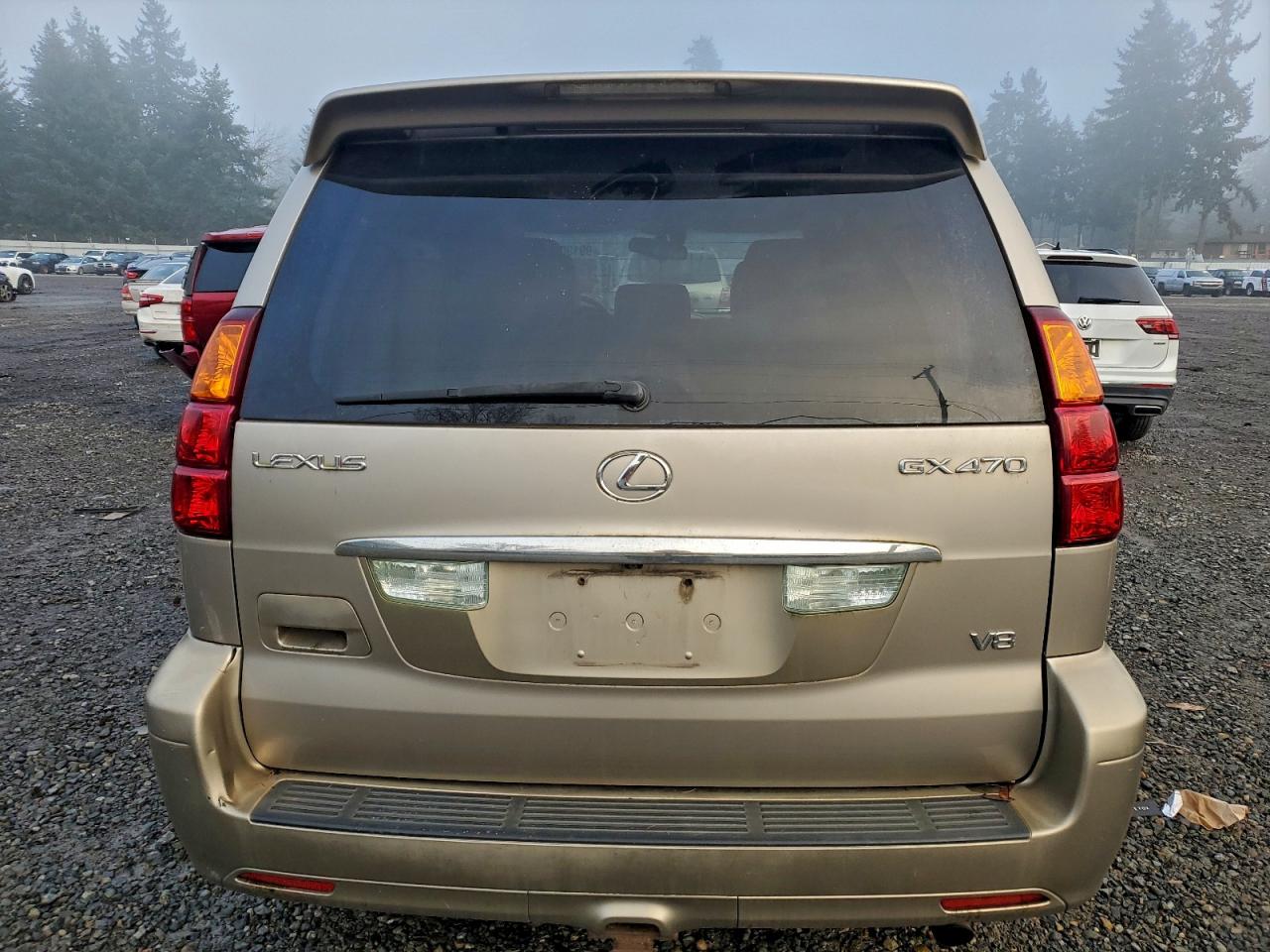 2004 Lexus Gx 470 Tan vin: JTJBT20X840042976