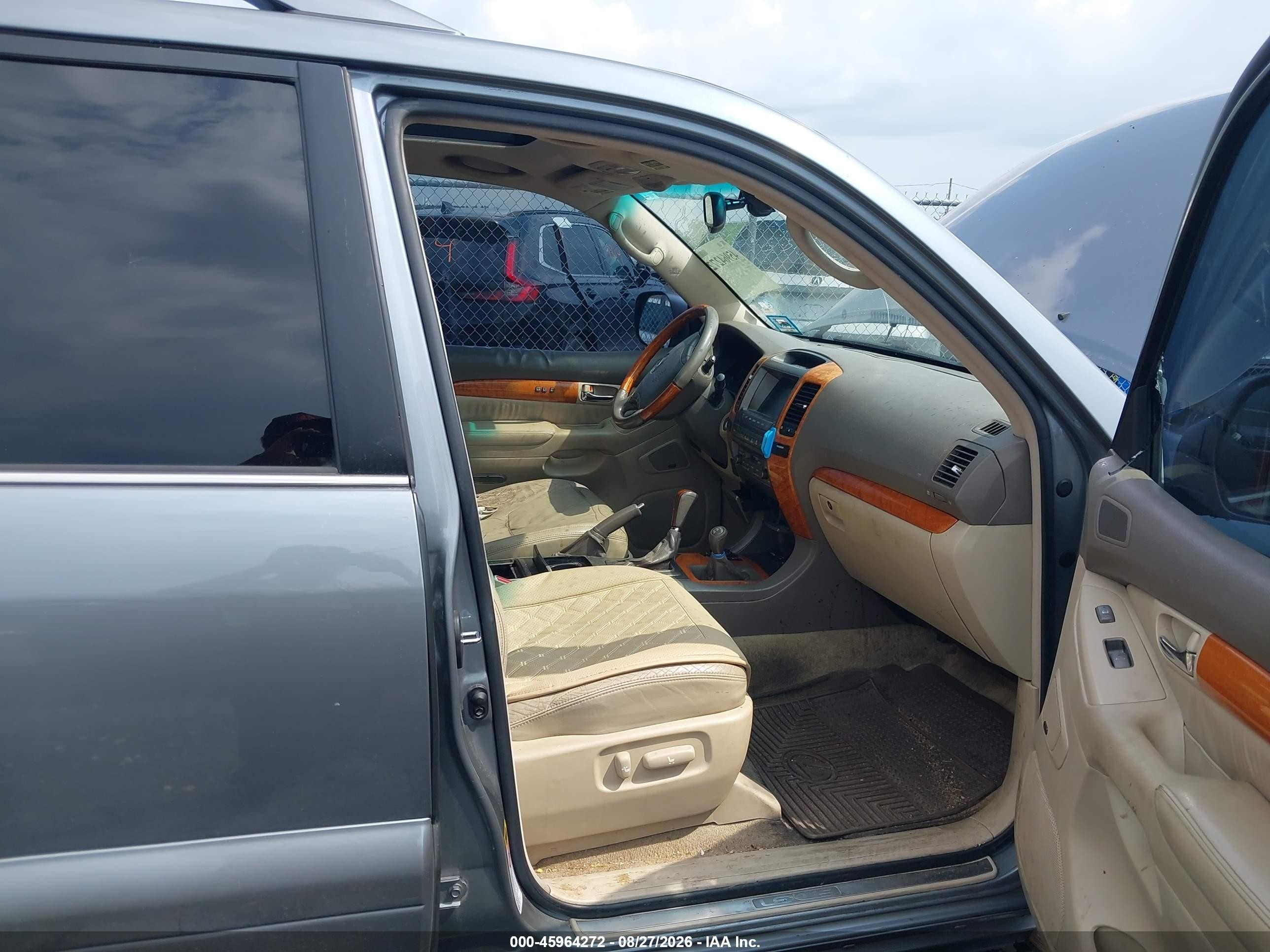 2004 Lexus Gx 470   Gray vin: JTJBT20X840050804
