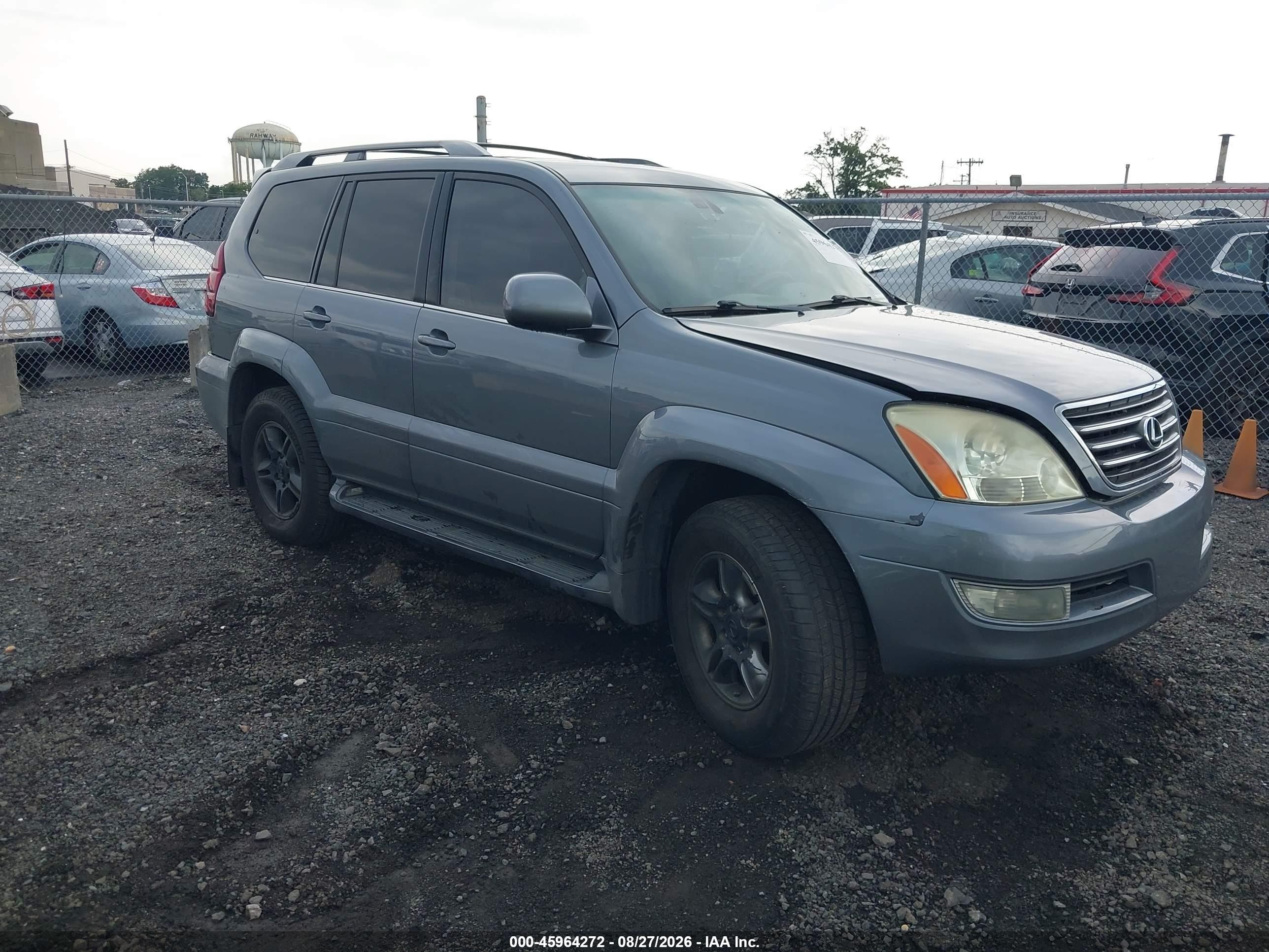 2004 Lexus Gx 470   Gray vin: JTJBT20X840050804