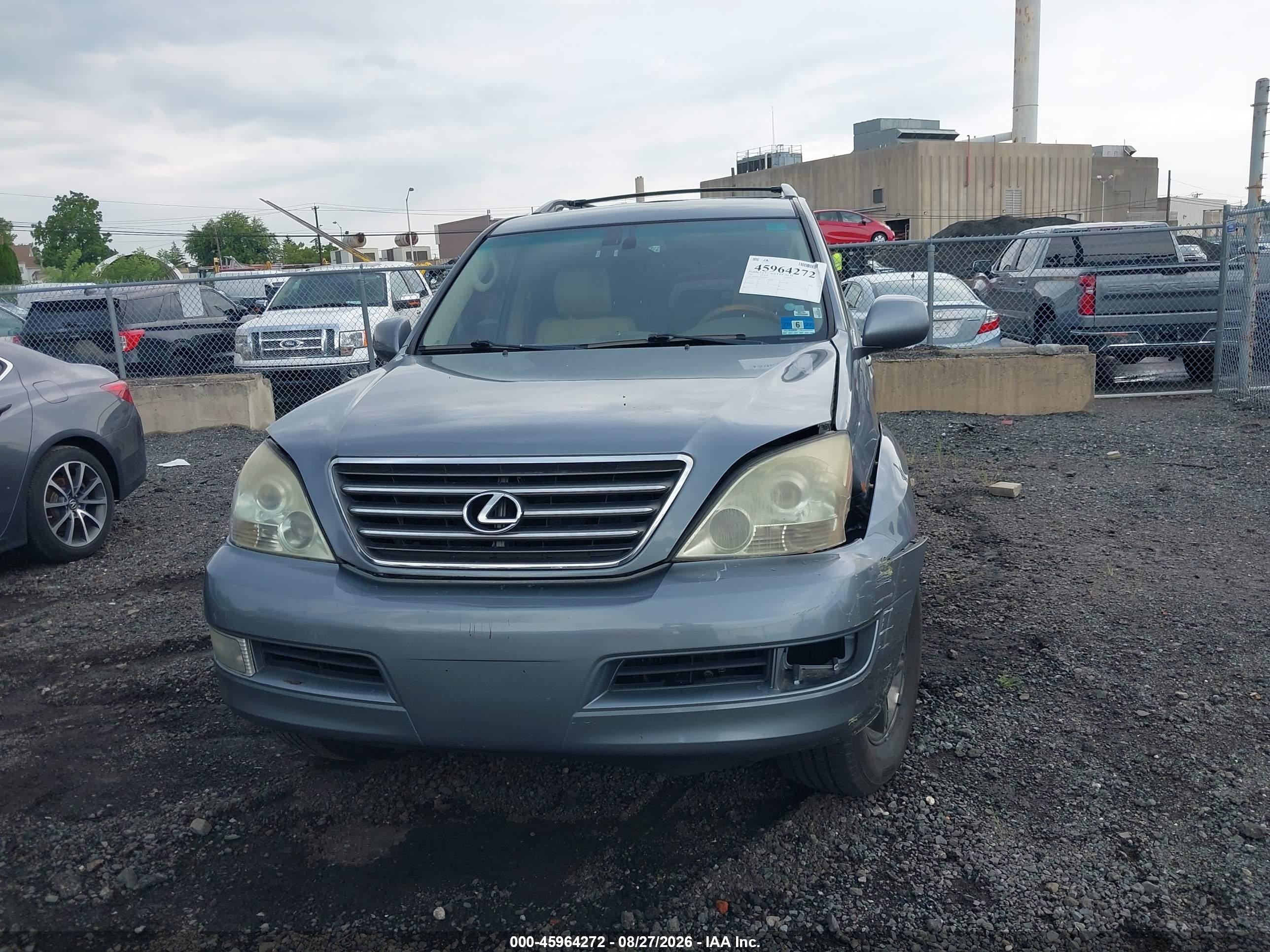 2004 Lexus Gx 470   Gray vin: JTJBT20X840050804