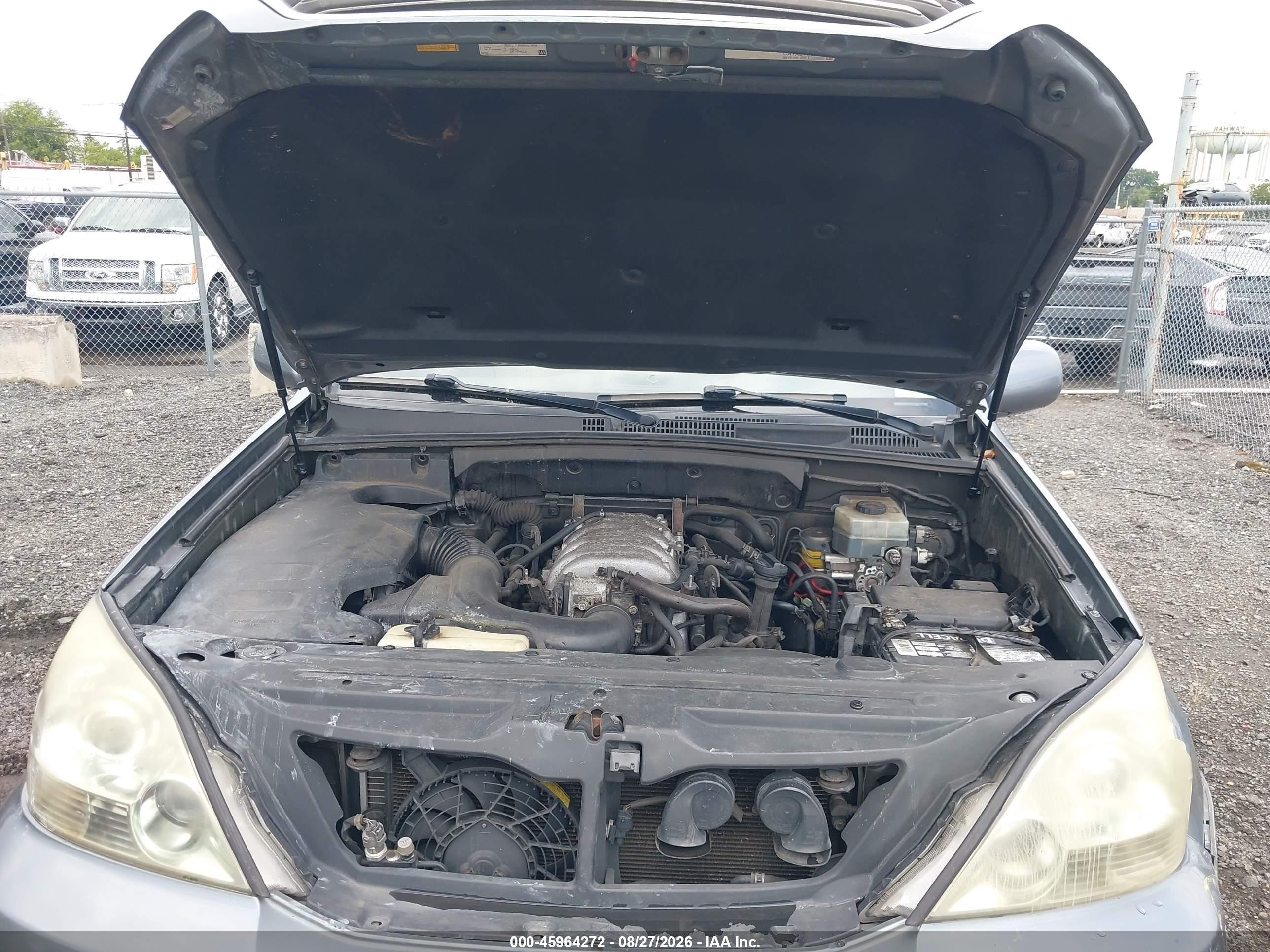 2004 Lexus Gx 470   Gray vin: JTJBT20X840050804