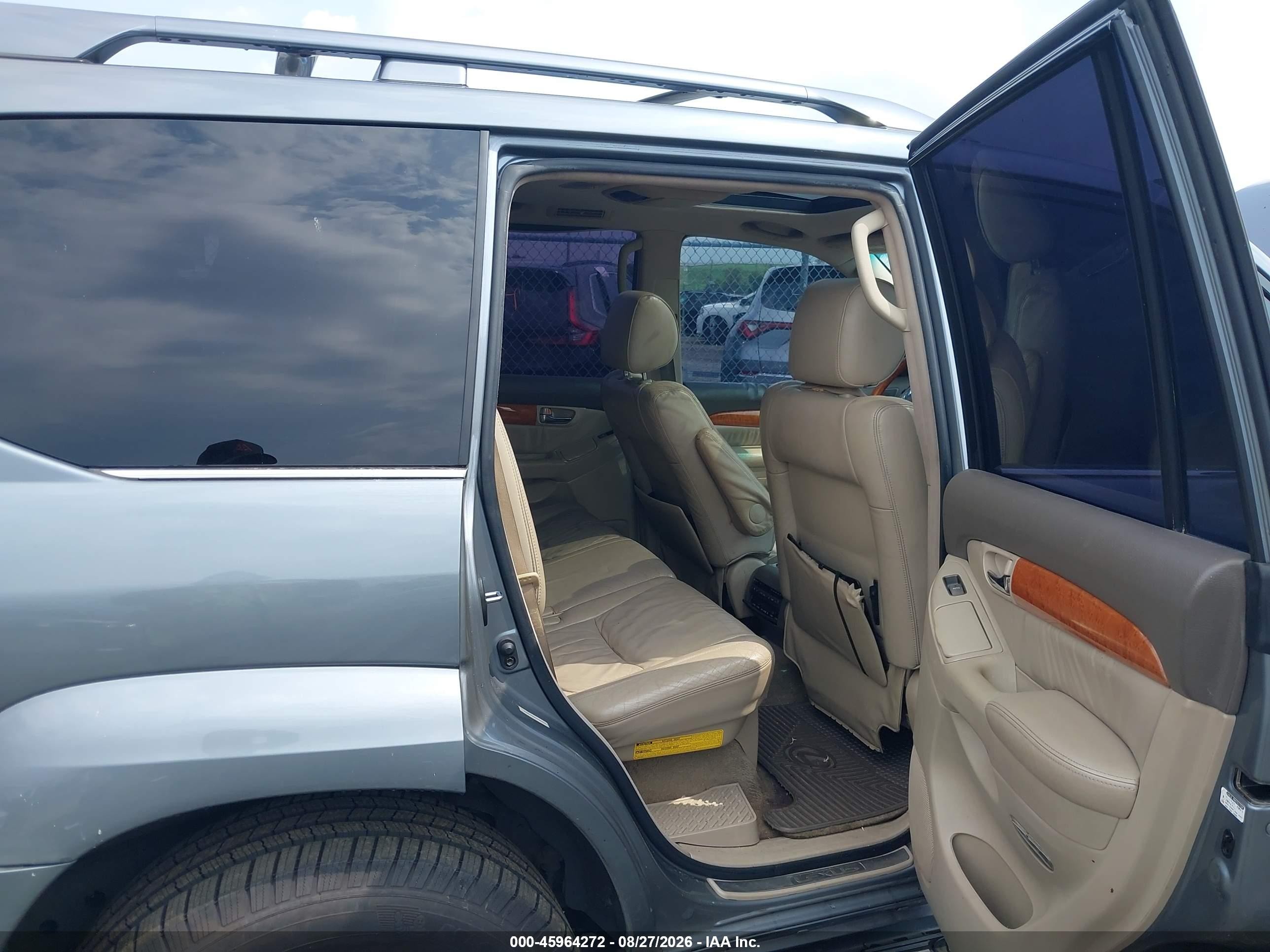 2004 Lexus Gx 470   Gray vin: JTJBT20X840050804