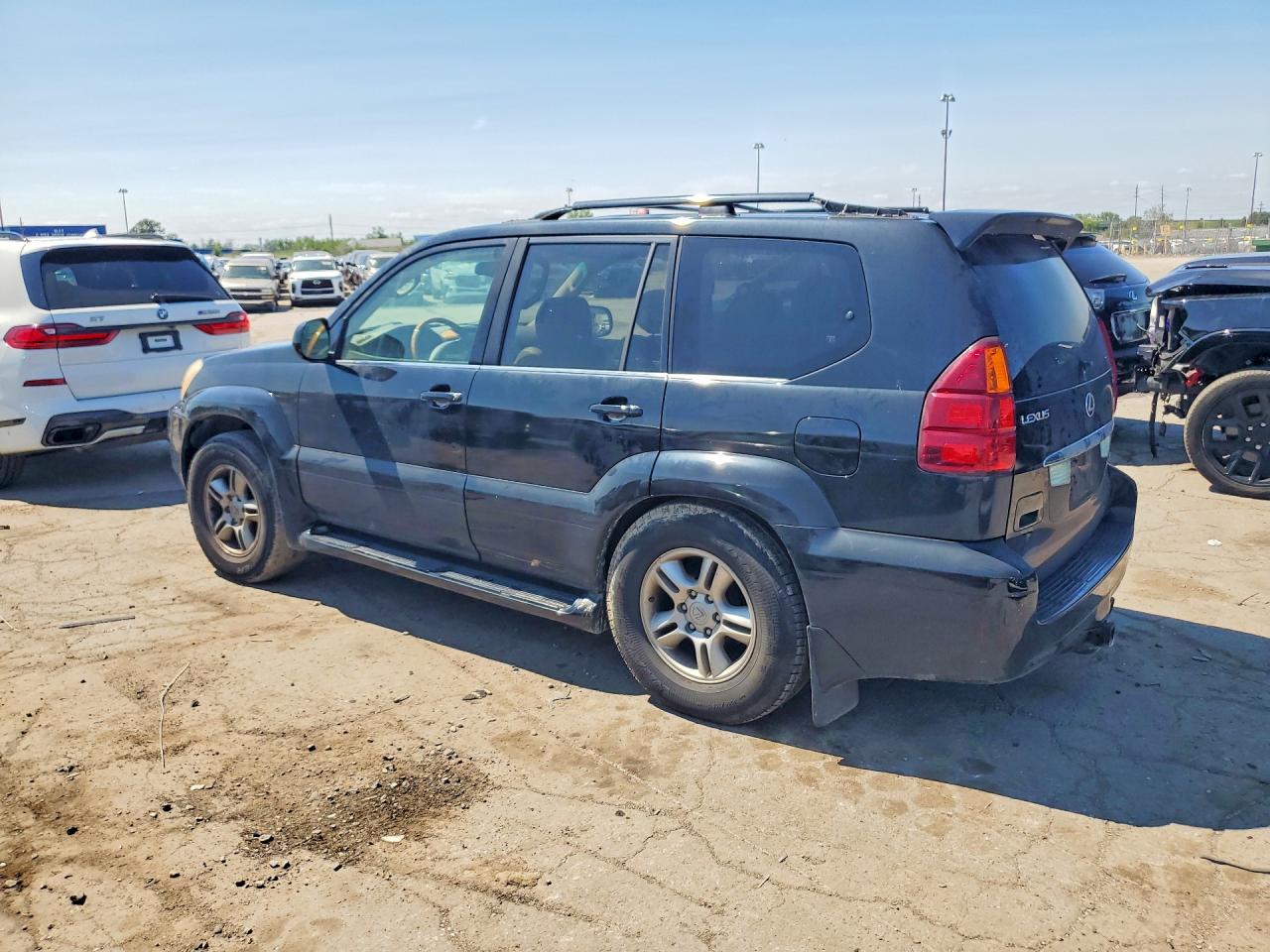 2004 Lexus Gx 470 Black vin: JTJBT20X840057588