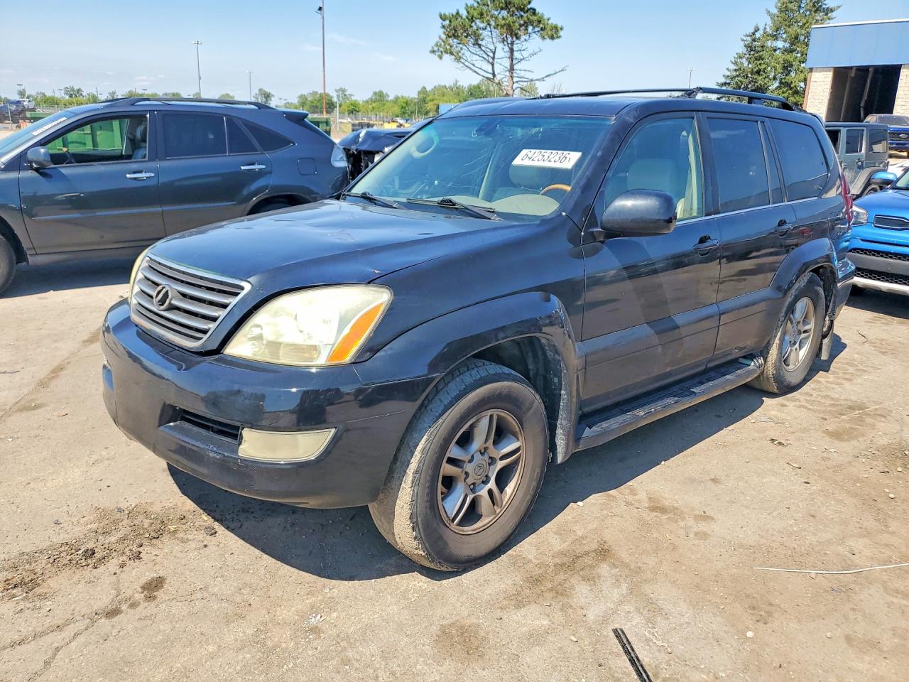 2004 Lexus Gx 470 Black vin: JTJBT20X840057588