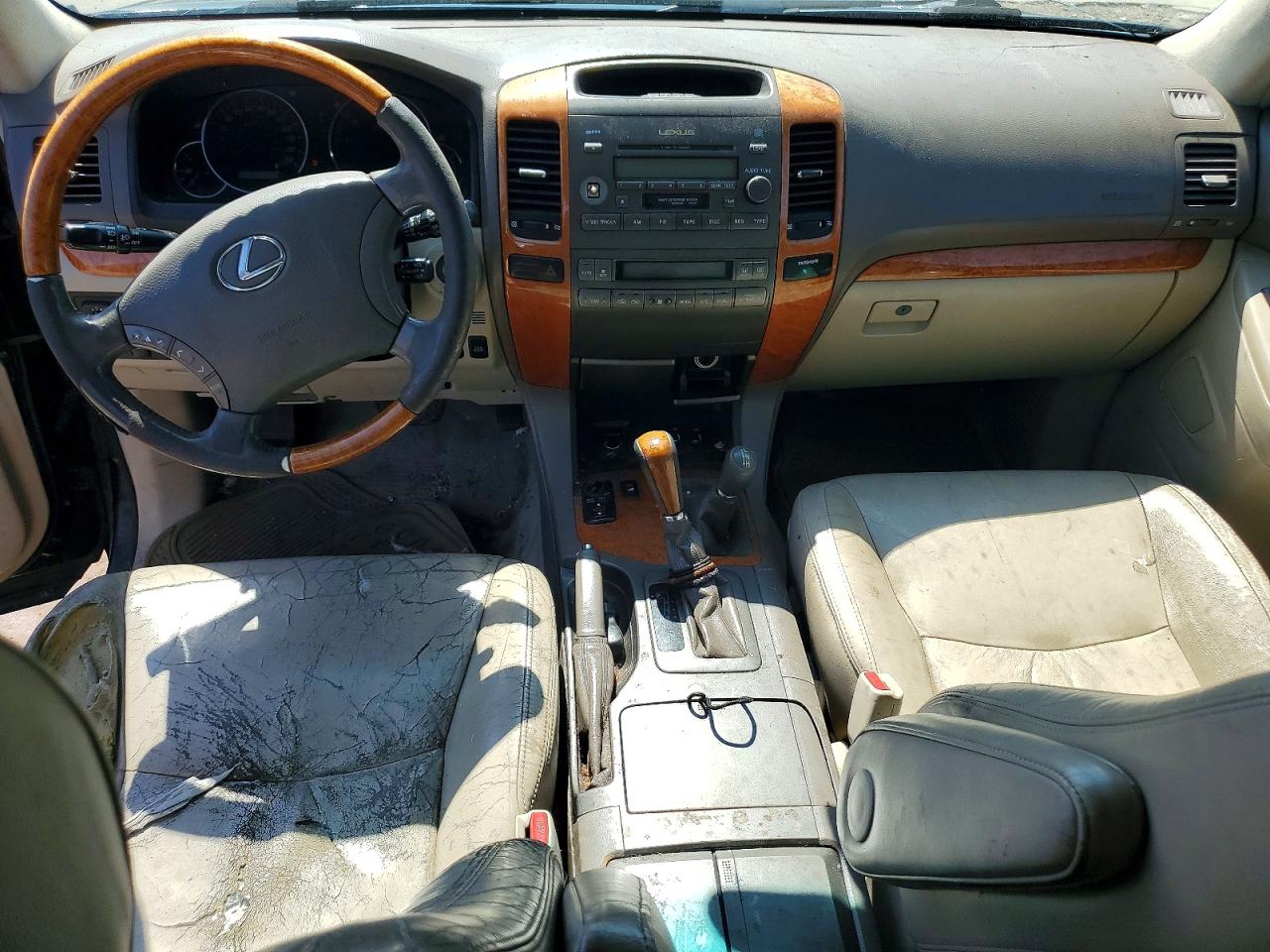 2004 Lexus Gx 470 Black vin: JTJBT20X840057588