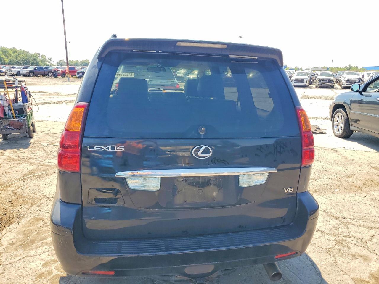2004 Lexus Gx 470 Black vin: JTJBT20X840057588