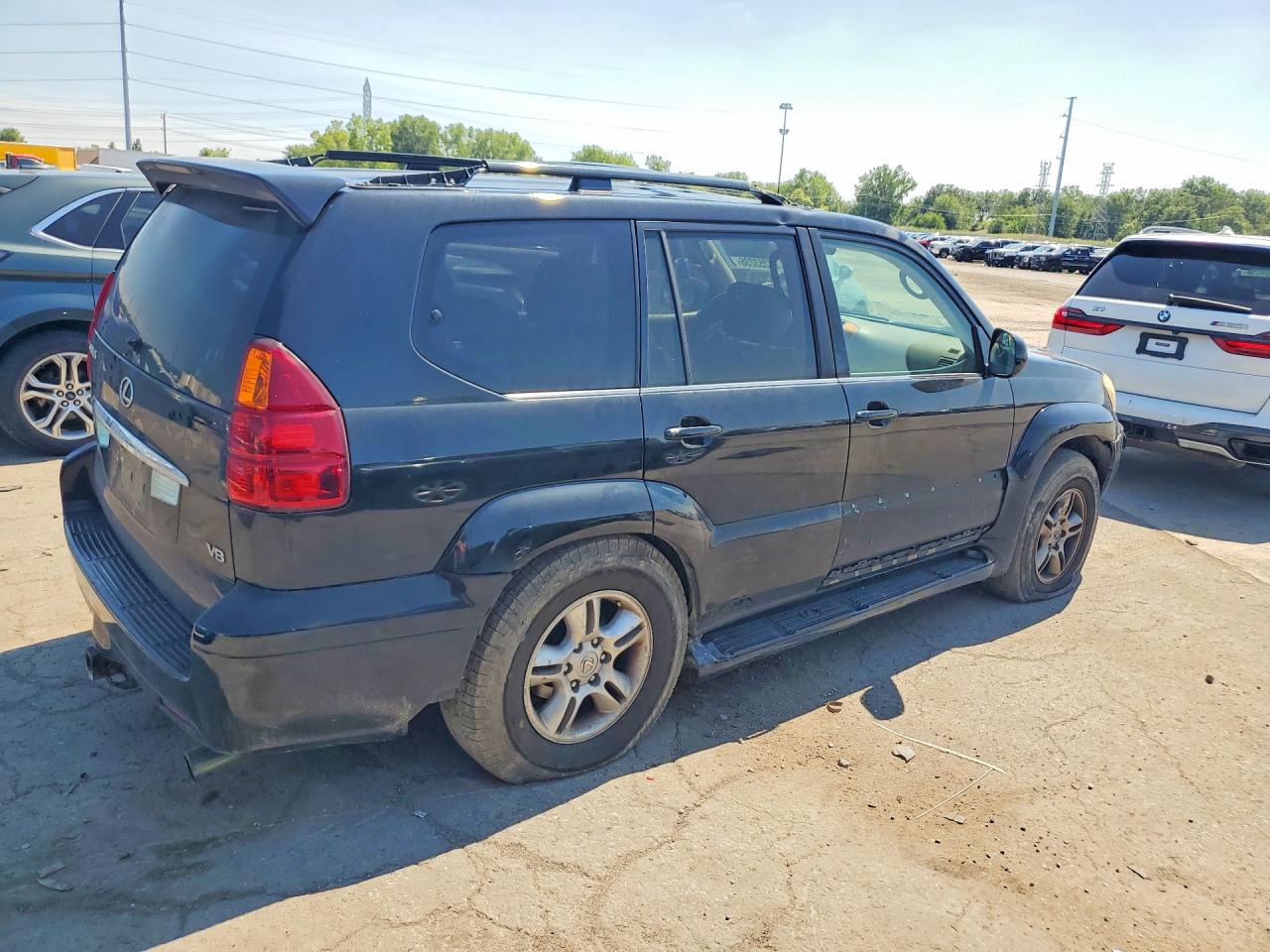 2004 Lexus Gx 470 Black vin: JTJBT20X840057588