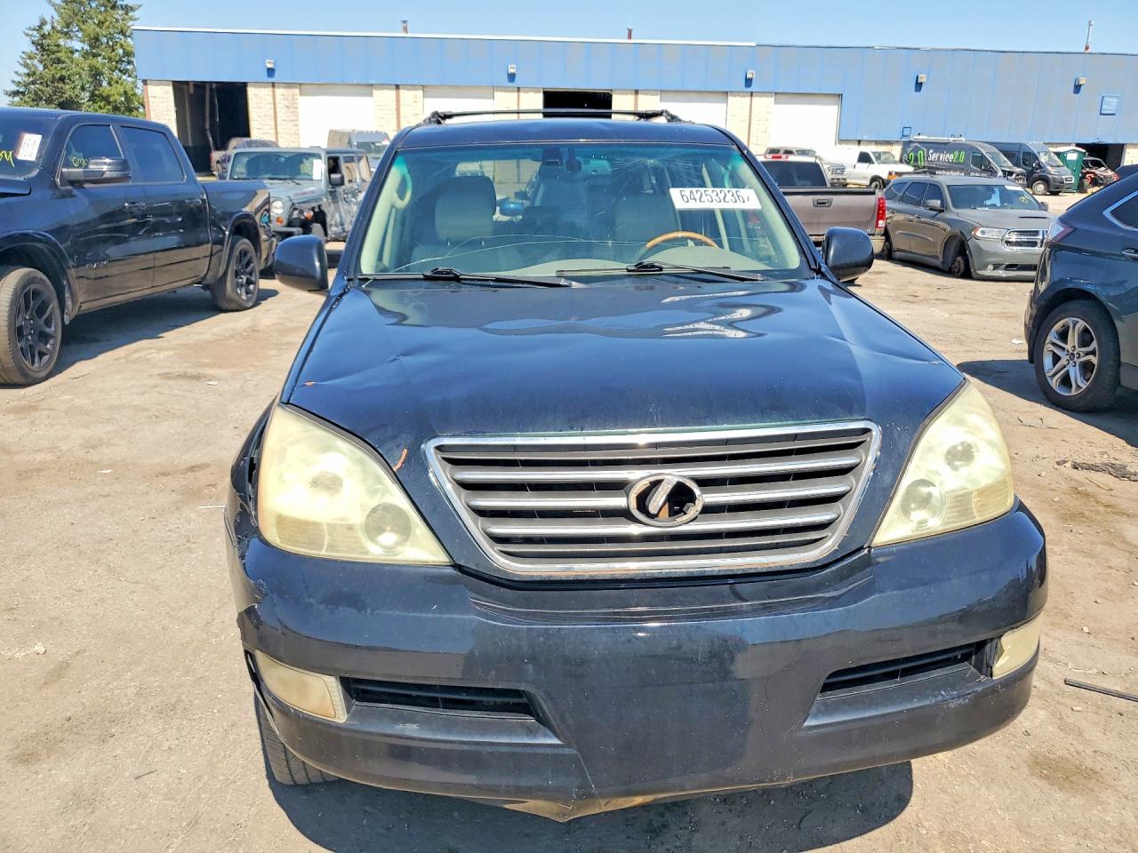 2004 Lexus Gx 470 Black vin: JTJBT20X840057588