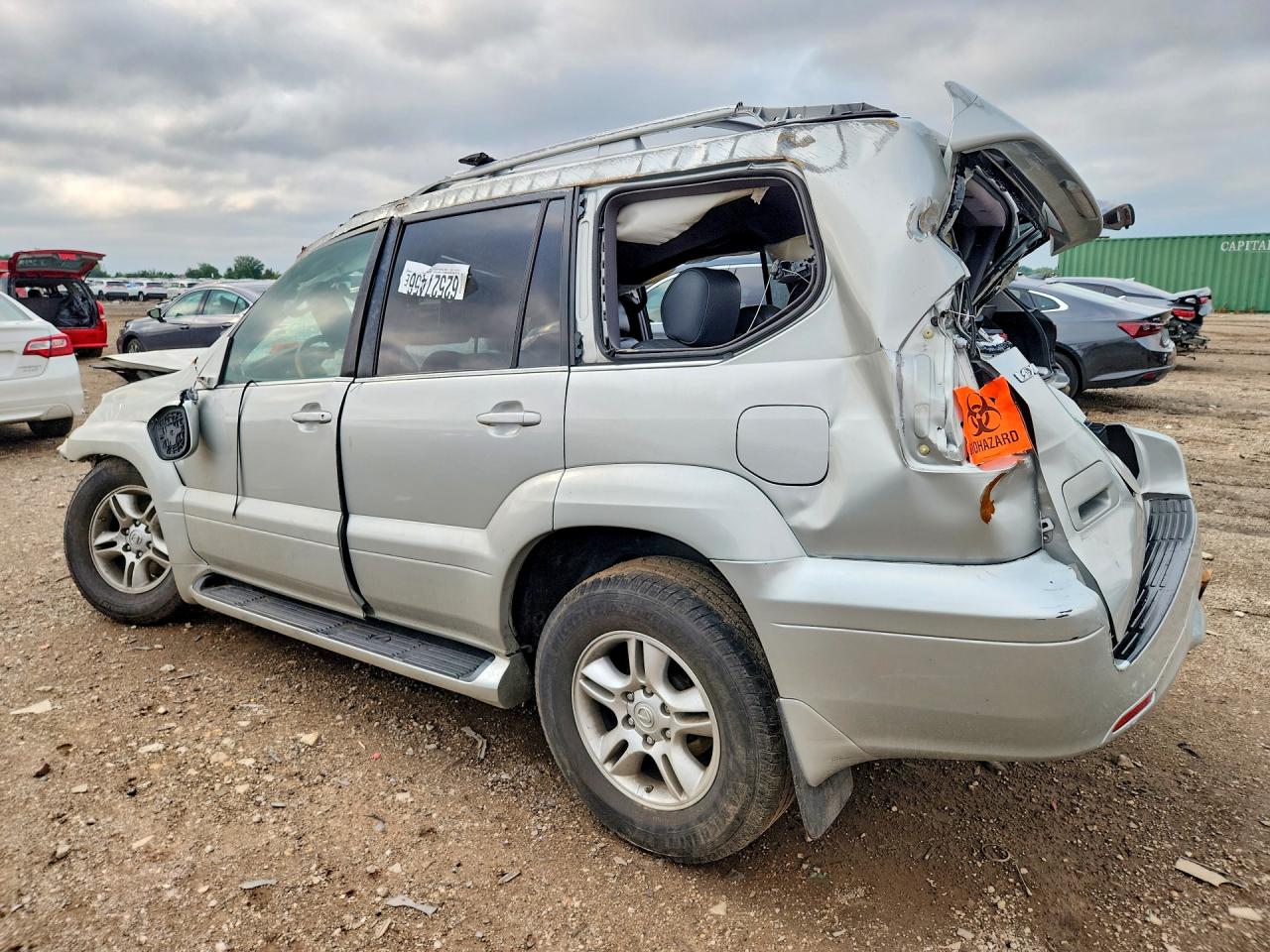 2004 Lexus Gx 470 Бежевый vin: JTJBT20X840059082