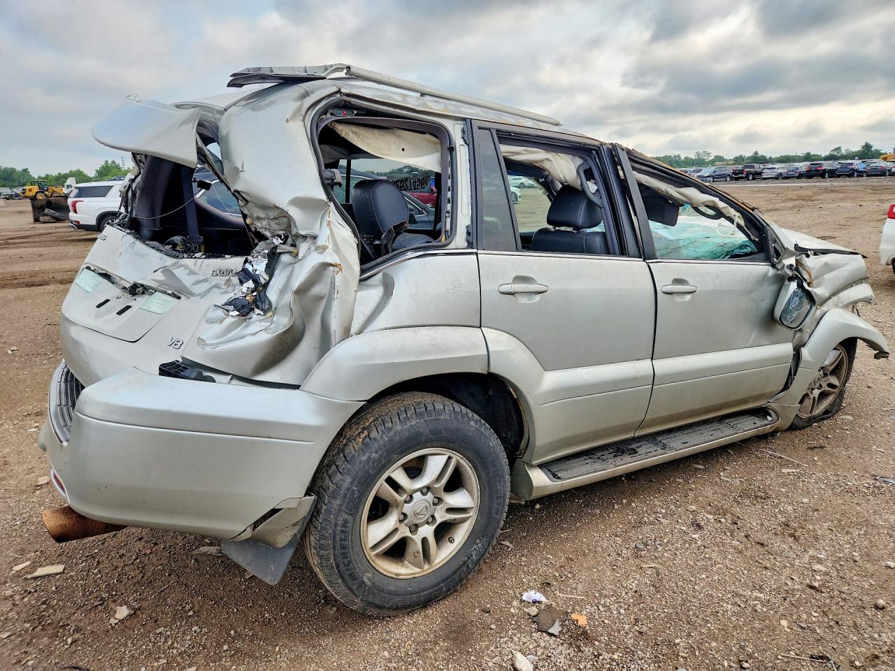 2004 Lexus Gx 470 Бежевый vin: JTJBT20X840059082
