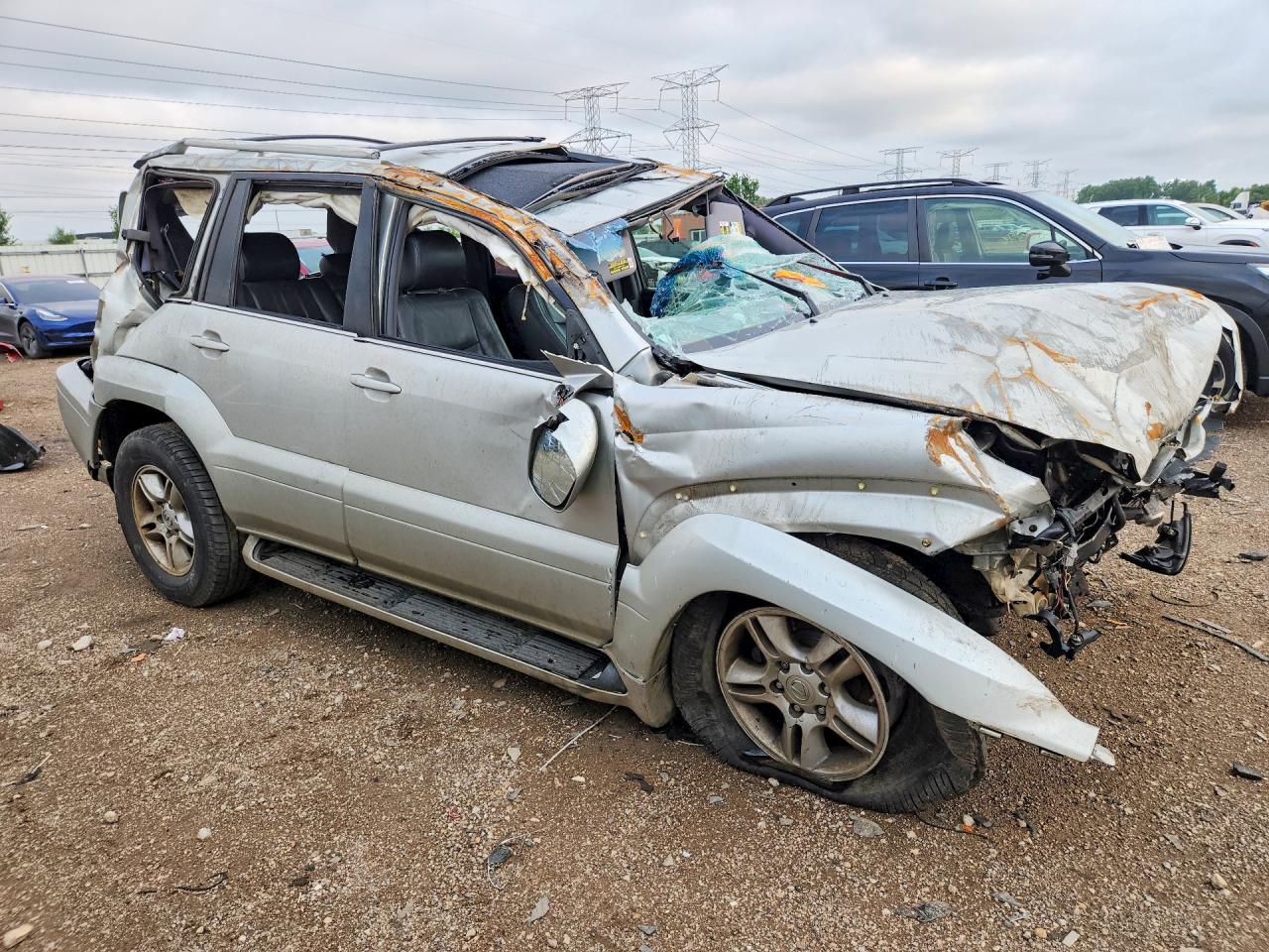 2004 Lexus Gx 470 Бежевый vin: JTJBT20X840059082