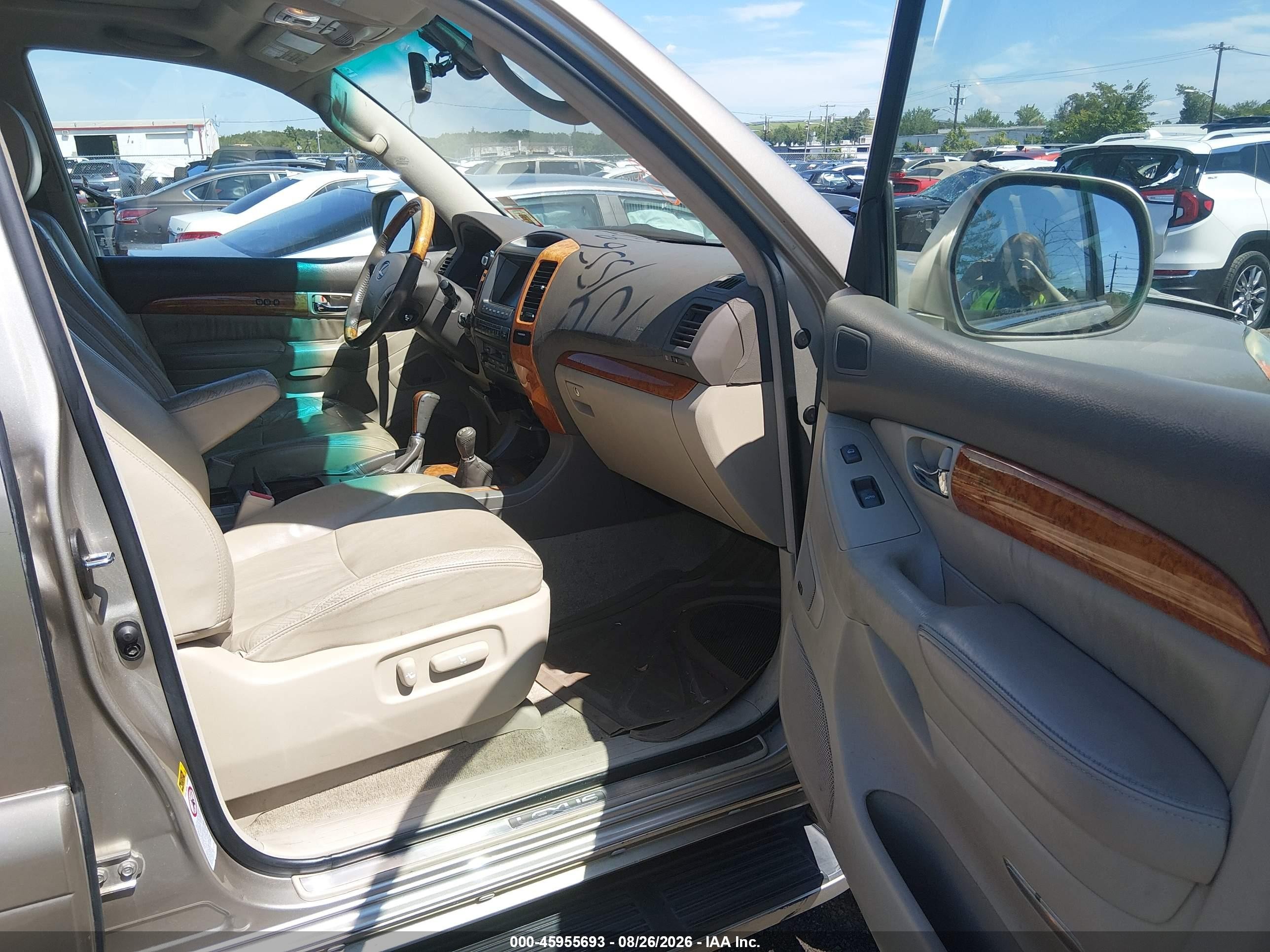 2004 Lexus Gx 470   Gray vin: JTJBT20X840059616