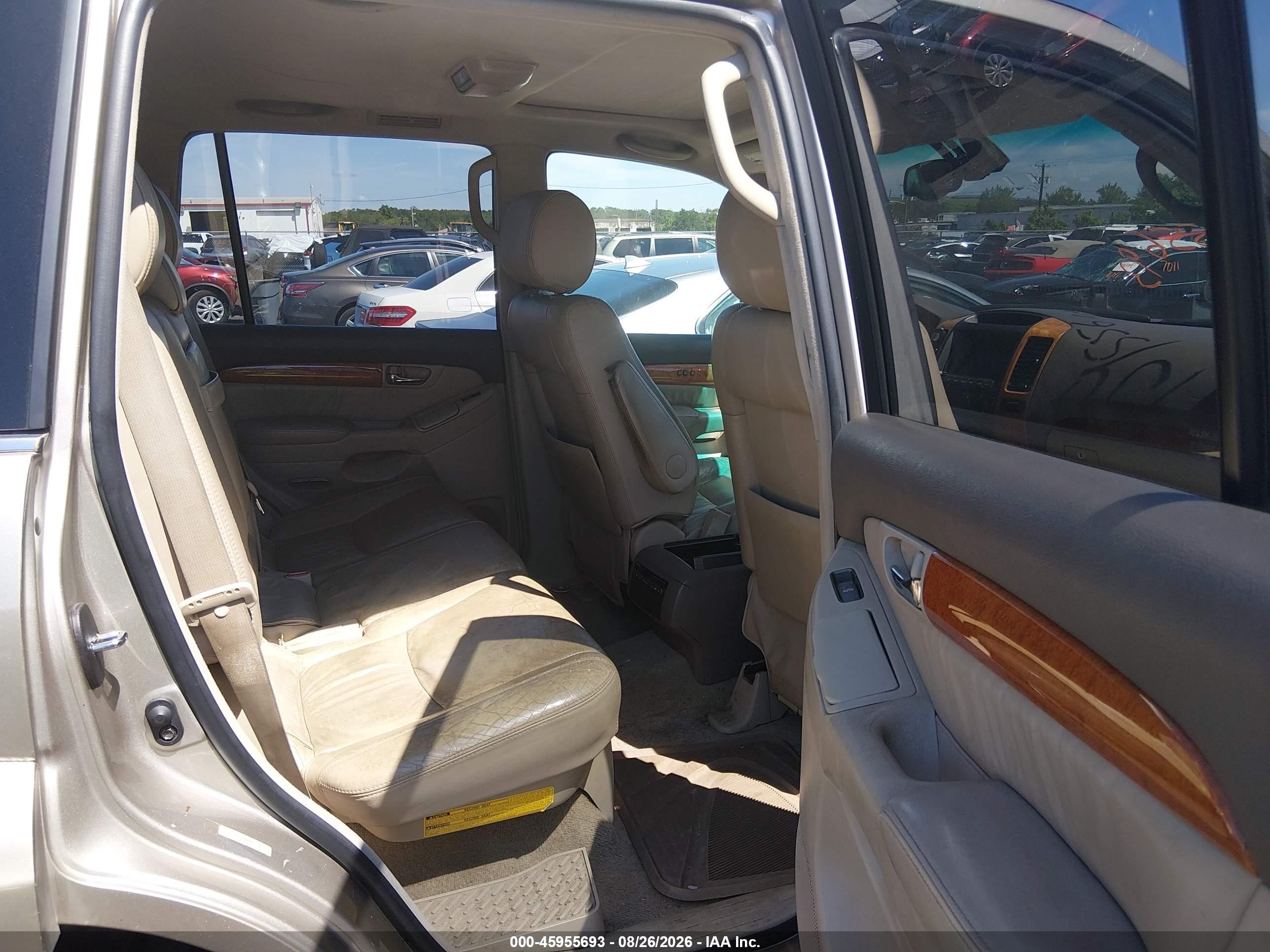 2004 Lexus Gx 470   Gray vin: JTJBT20X840059616