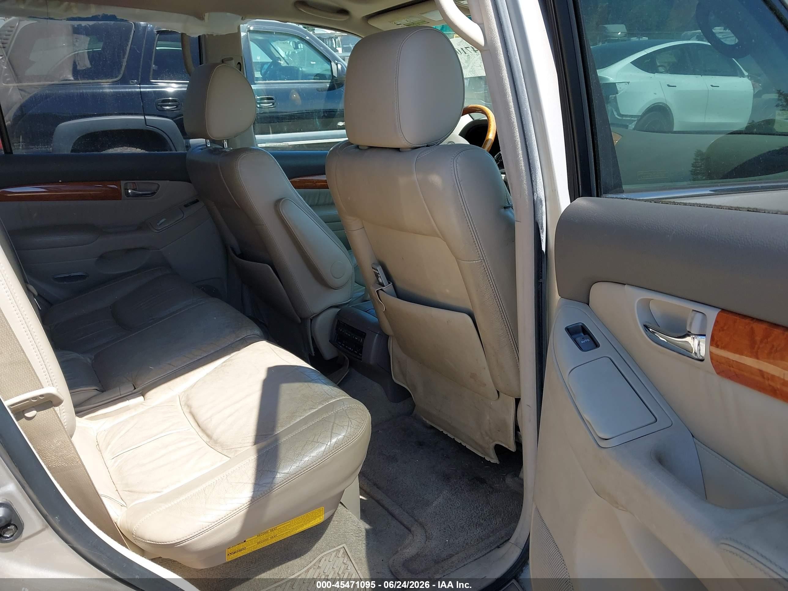 2004 Lexus Gx 470   Beige vin: JTJBT20X840062659