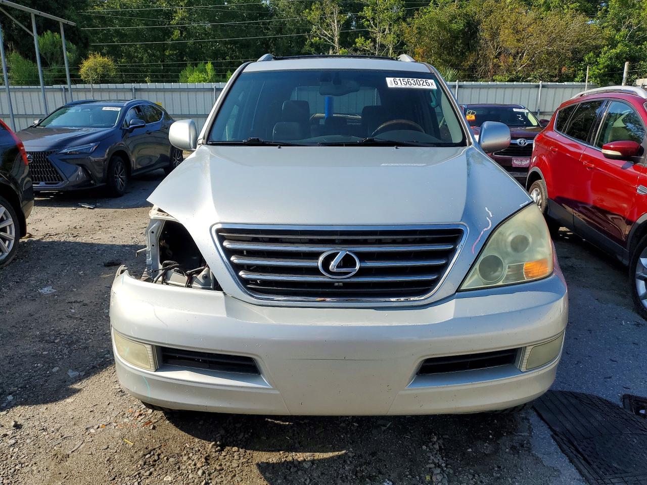 2005 Lexus Gx 470 Серебряный vin: JTJBT20X850070715