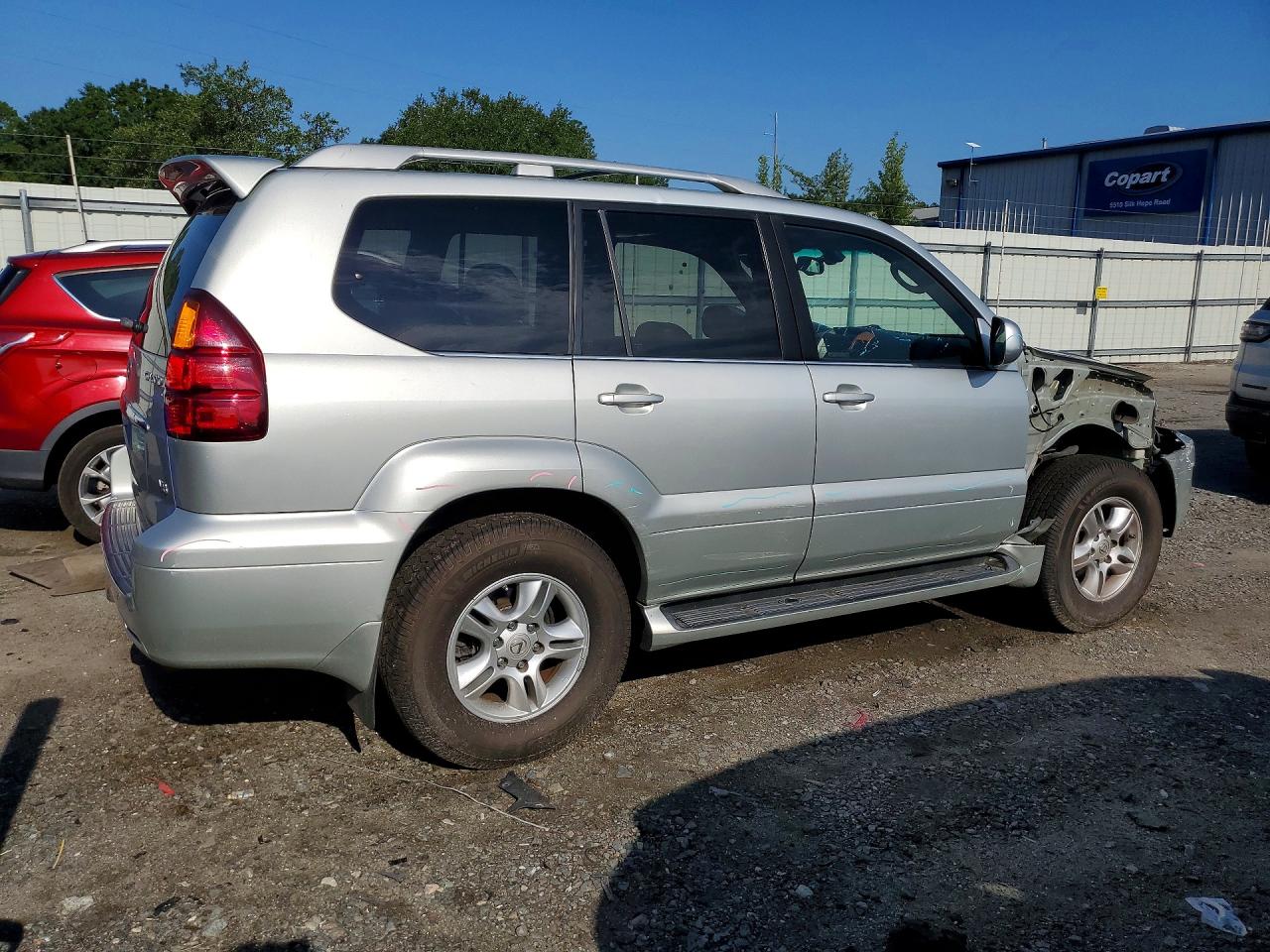 2005 Lexus Gx 470 Серебряный vin: JTJBT20X850070715