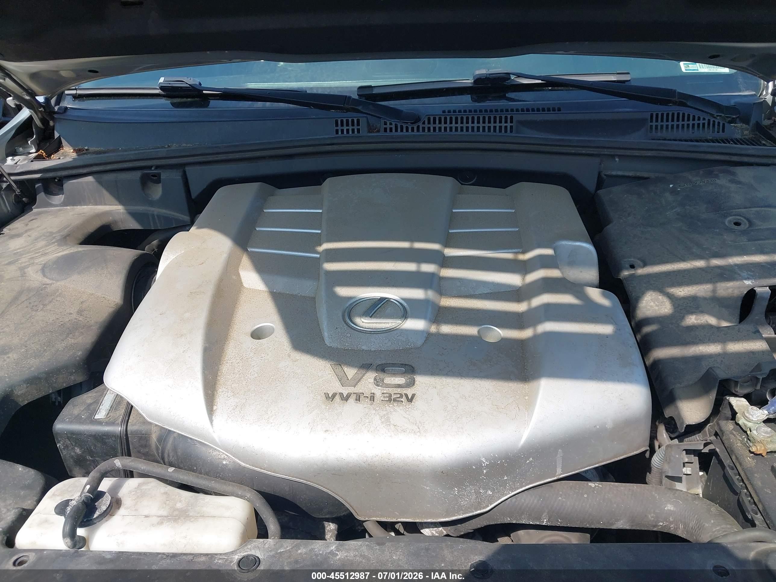 2005 Lexus Gx 470   Silver vin: JTJBT20X850072254