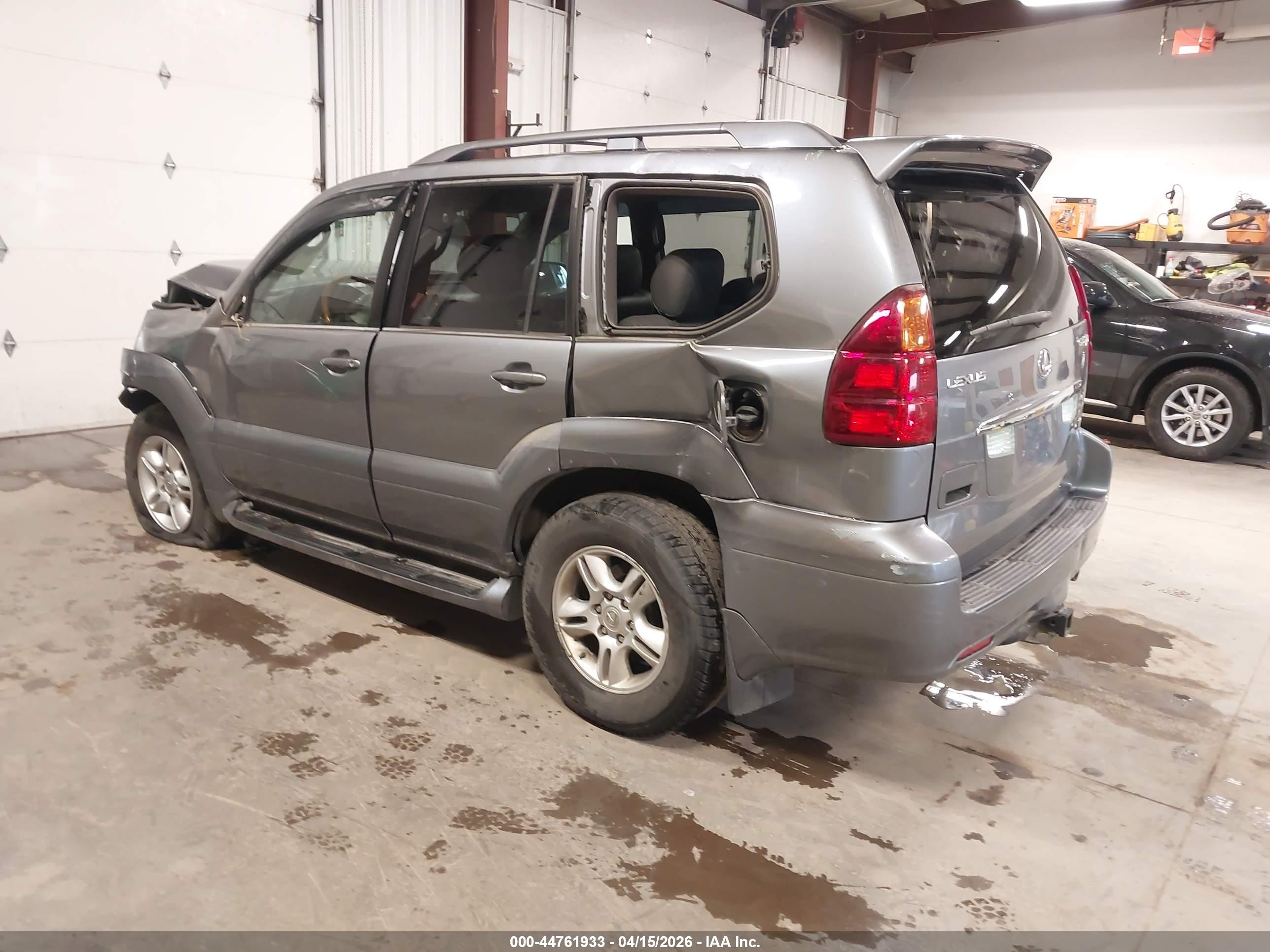 2005 Lexus Gx 470 Gray vin: JTJBT20X850087515