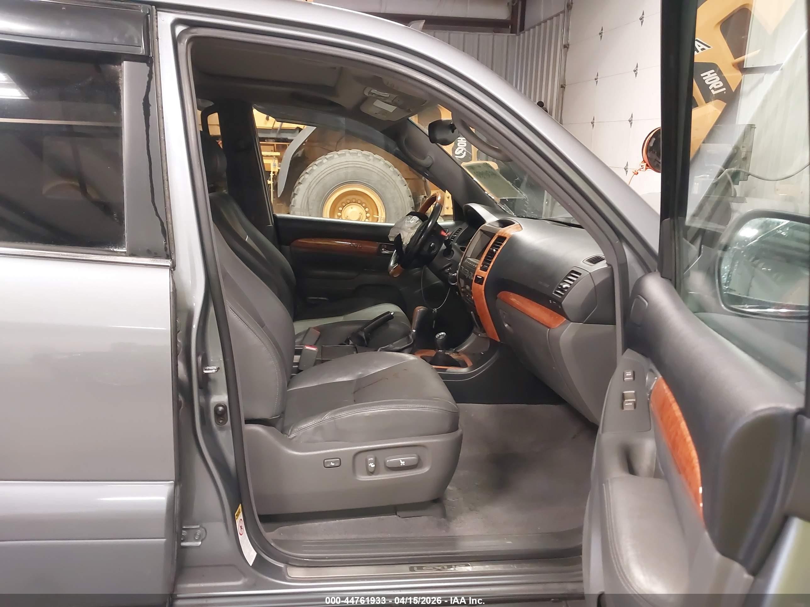 2005 Lexus Gx 470 Gray vin: JTJBT20X850087515