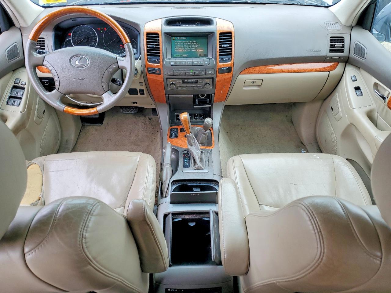 2006 Lexus Gx 470 Base Gray vin: JTJBT20X860097785