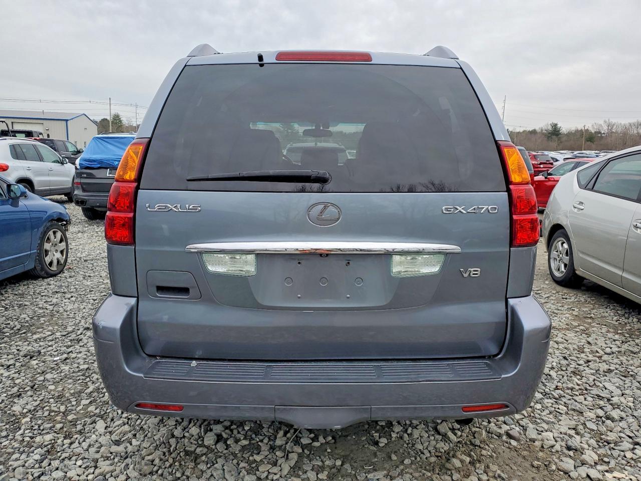 2006 Lexus Gx 470 Base Gray vin: JTJBT20X860097785