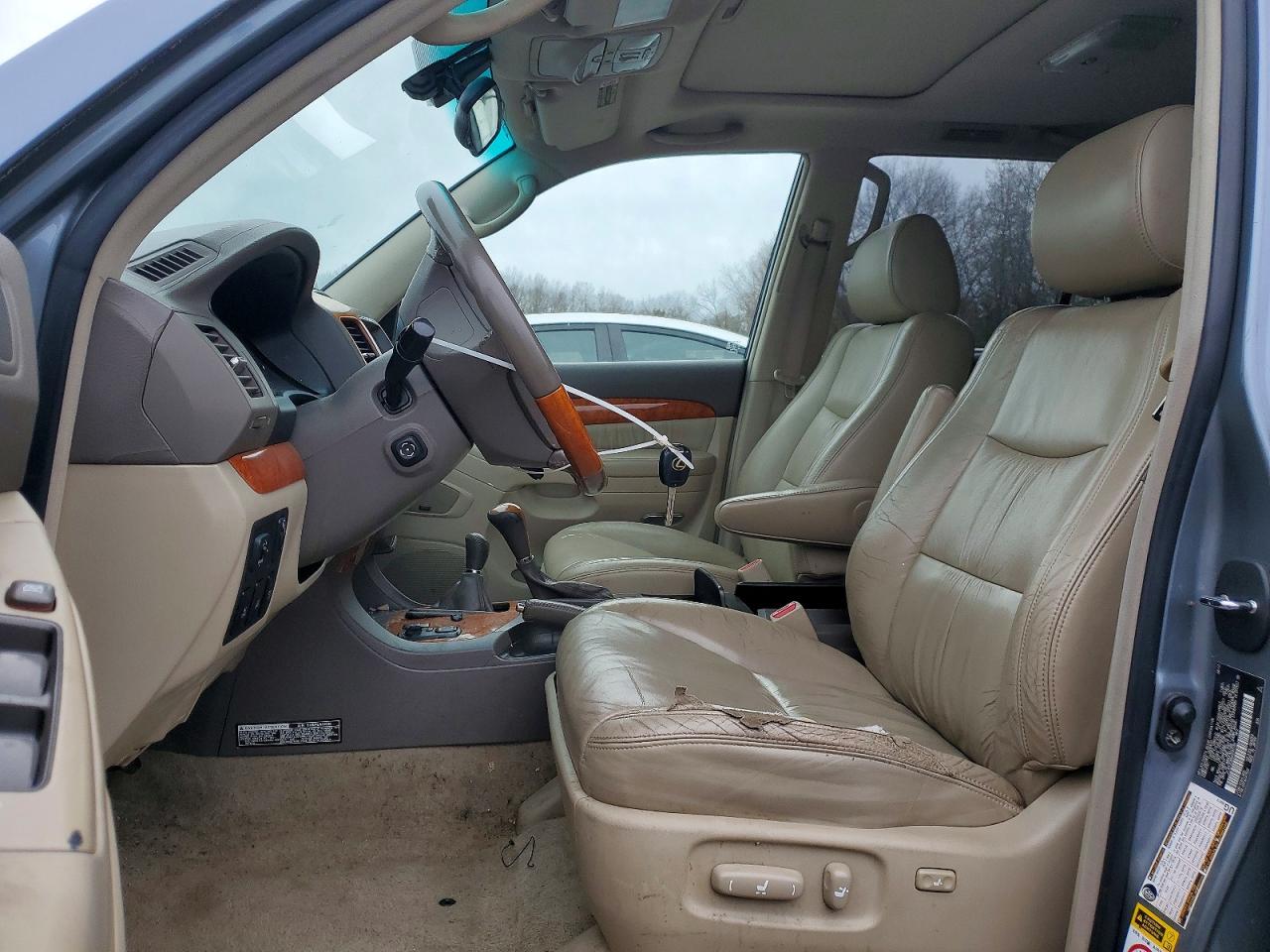 2006 Lexus Gx 470 Base Gray vin: JTJBT20X860097785