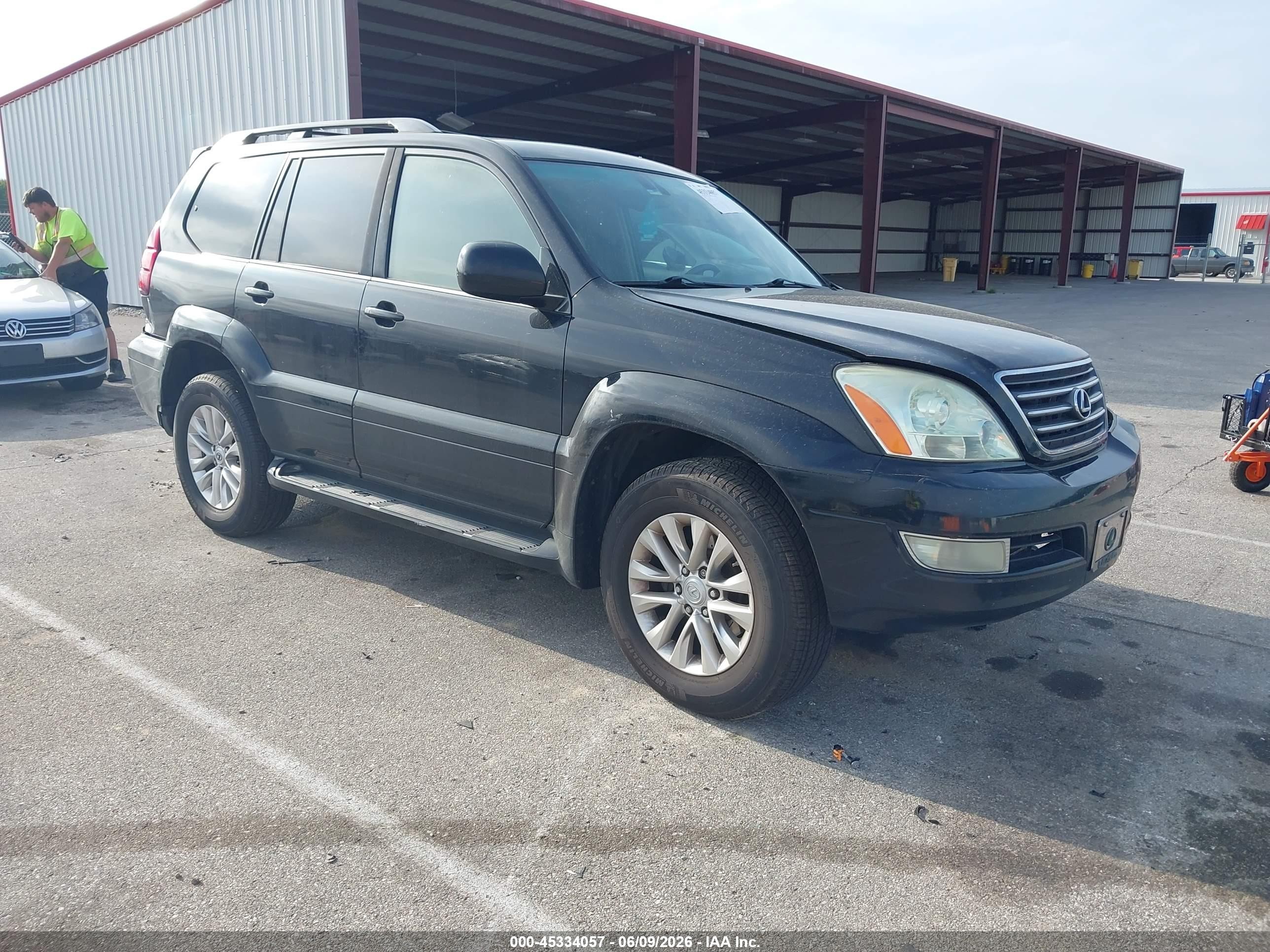 2006 Lexus Gx 470   Black vin: JTJBT20X860107263