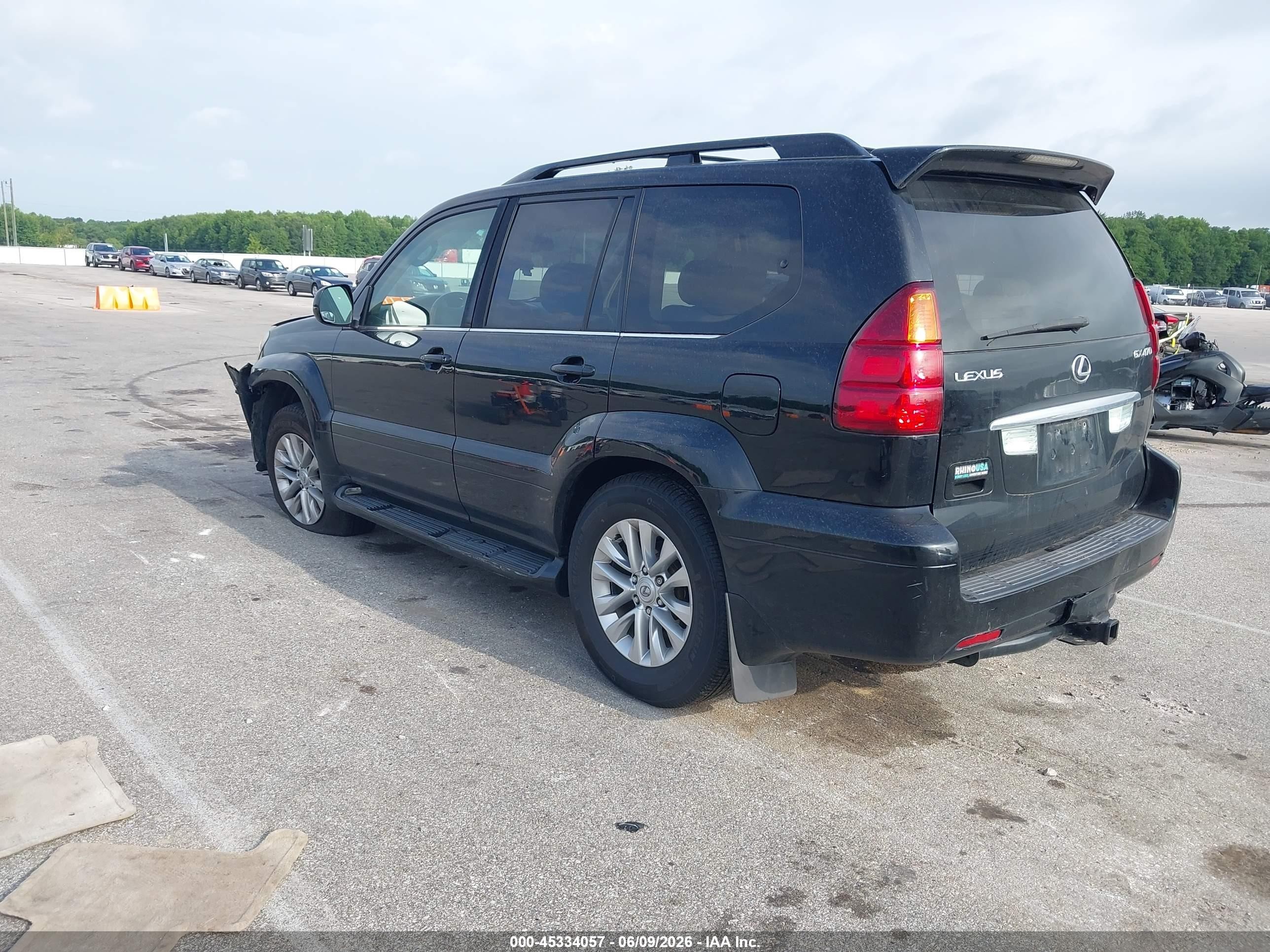2006 Lexus Gx 470   Black vin: JTJBT20X860107263