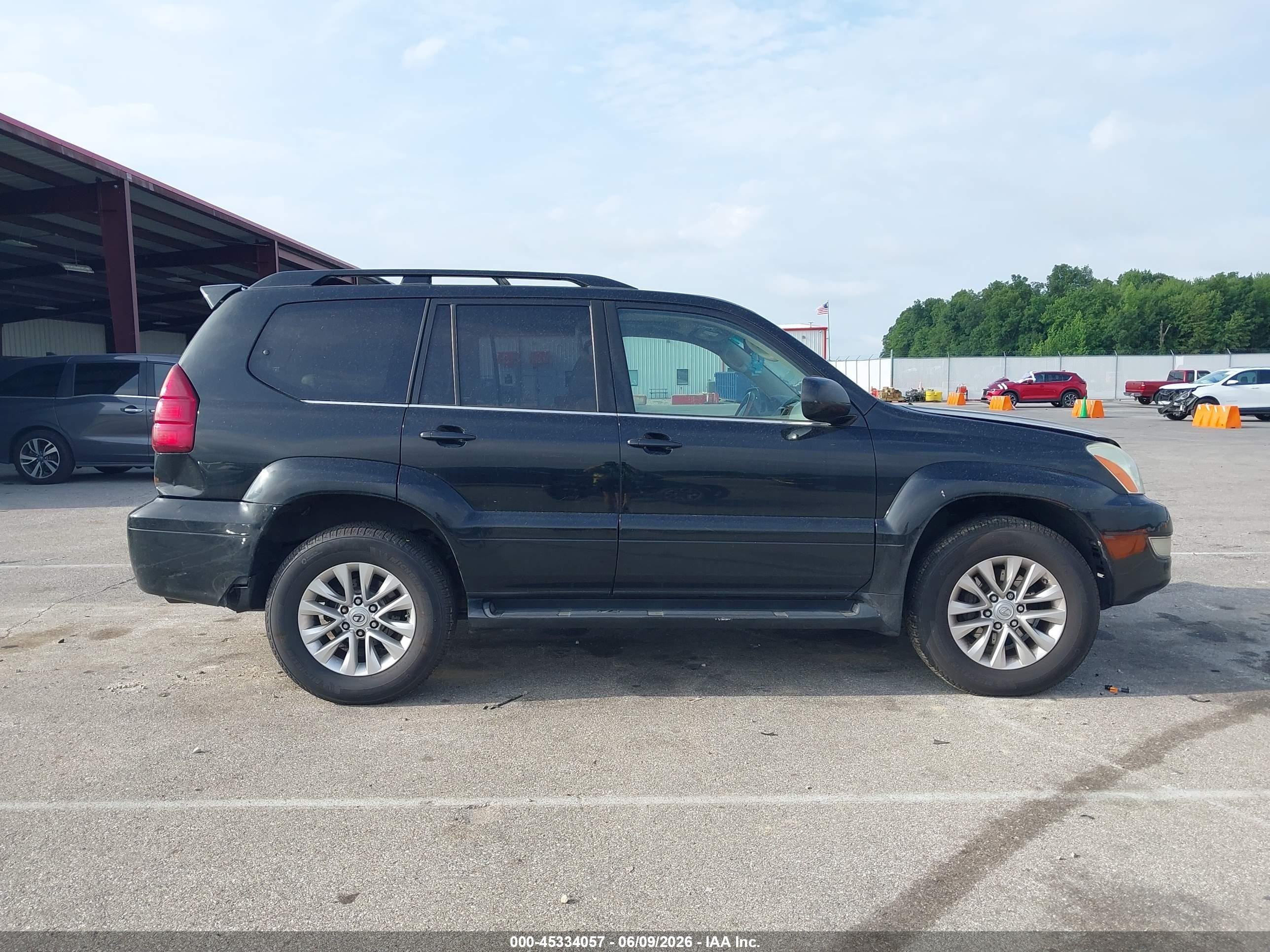 2006 Lexus Gx 470   Black vin: JTJBT20X860107263