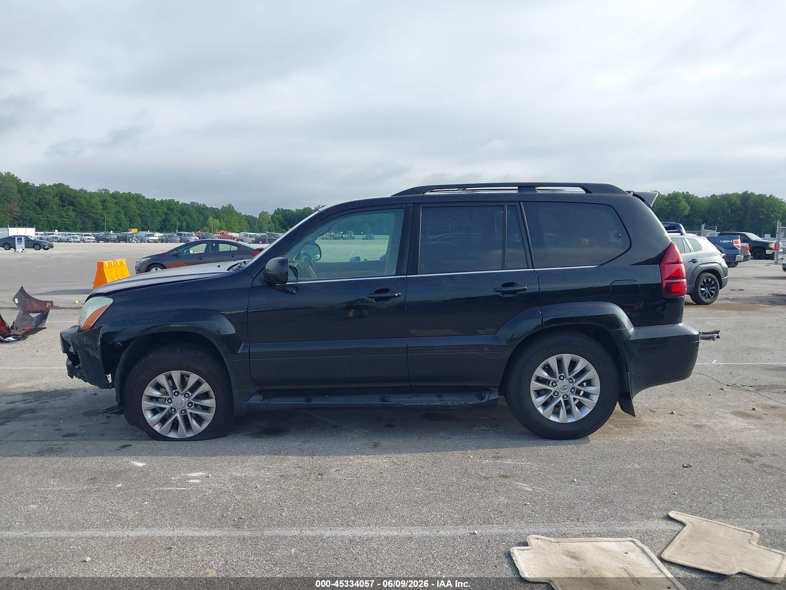 2006 Lexus Gx 470   Black vin: JTJBT20X860107263