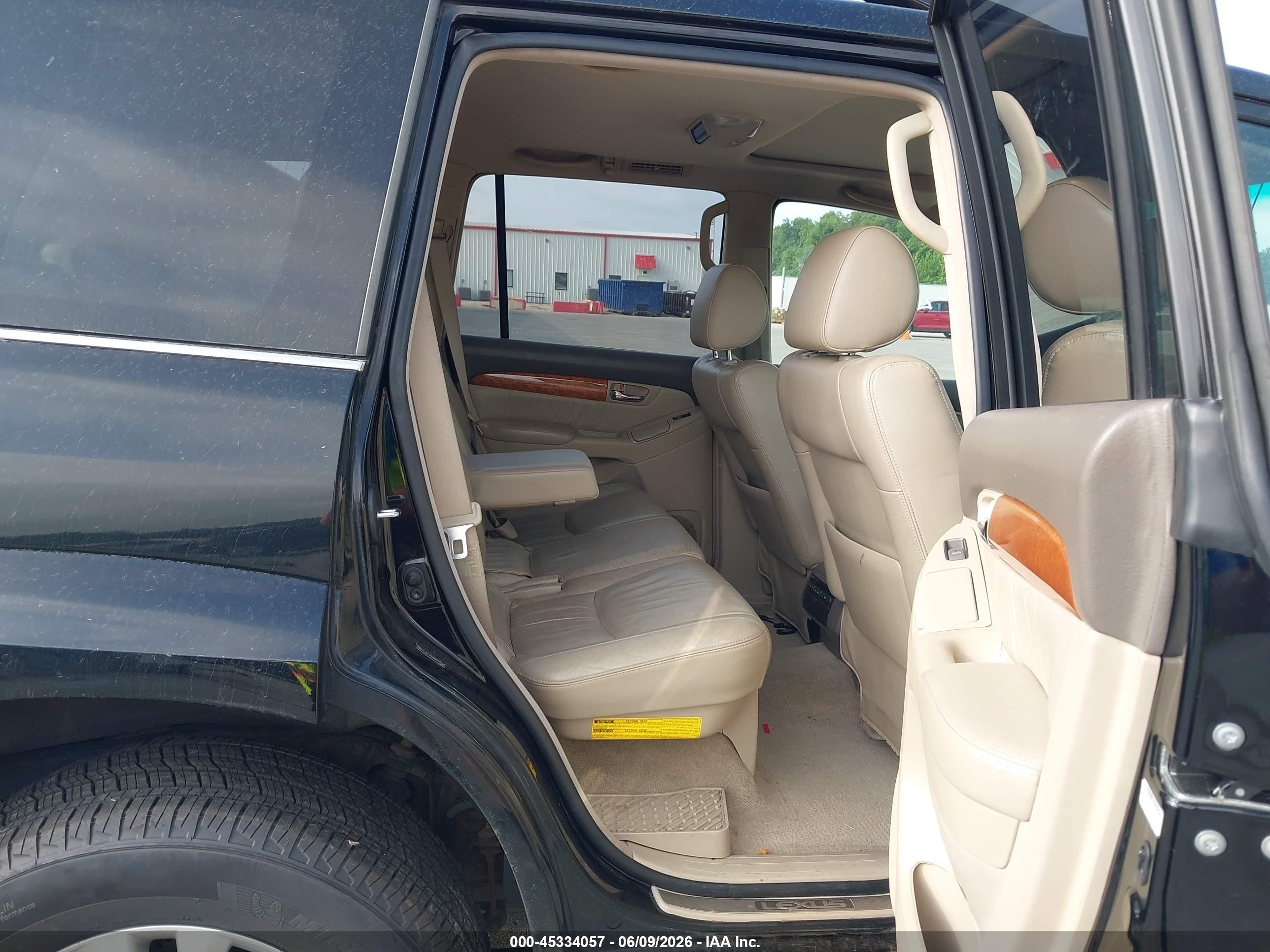 2006 Lexus Gx 470   Black vin: JTJBT20X860107263